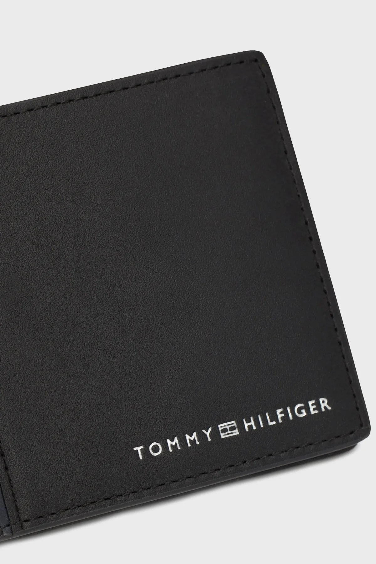 Tommy Hilfiger Logolu Deri Erkek Cüzdan AM0AM12767 BDS SİYAH - 4