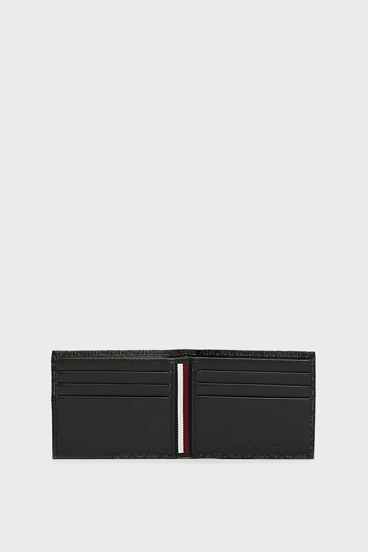 Tommy Hilfiger Logolu Deri Erkek Cüzdan AM0AM12774 BDS SİYAH - 2