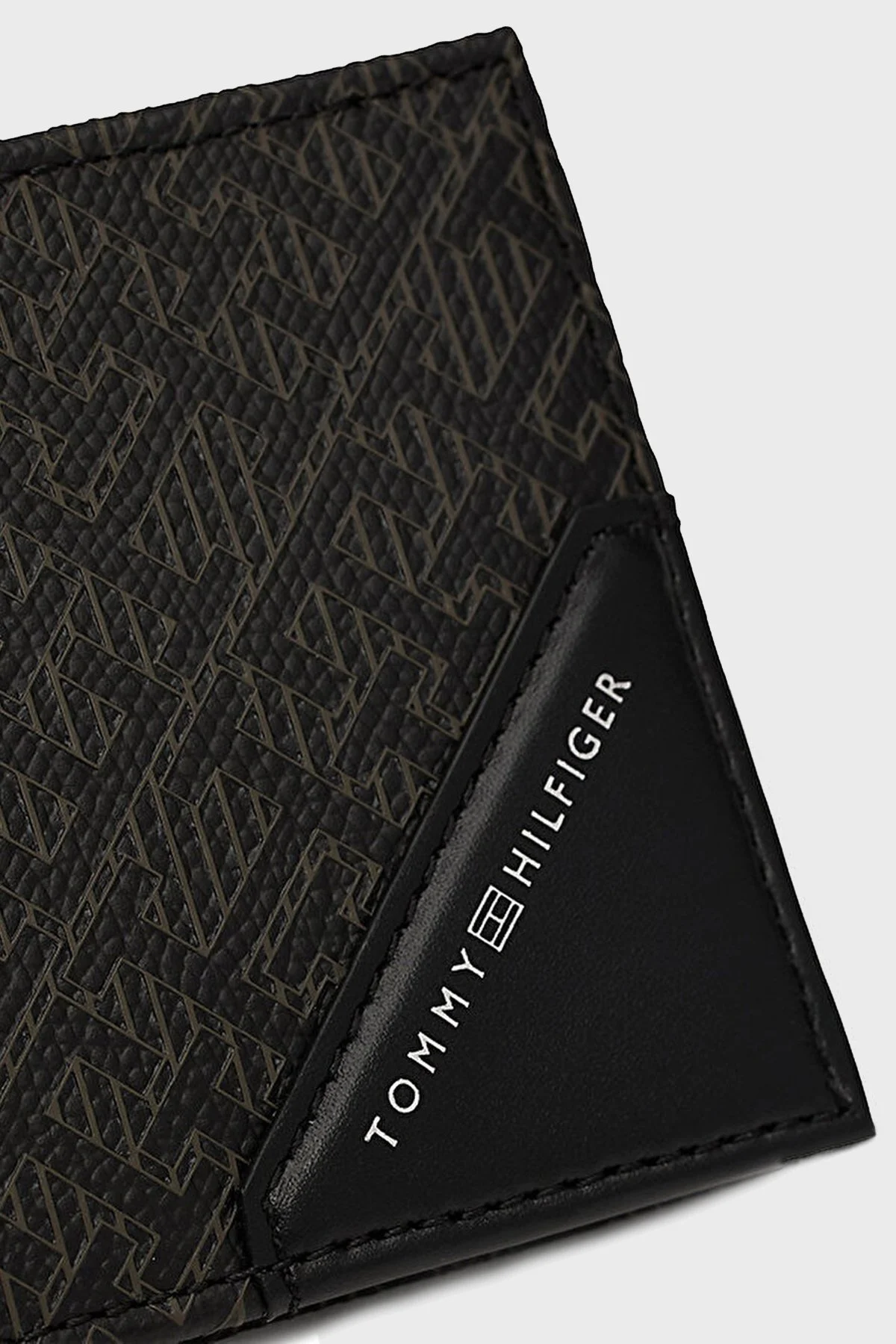 Tommy Hilfiger Logolu Deri Erkek Cüzdan AM0AM12774 BDS SİYAH - 3