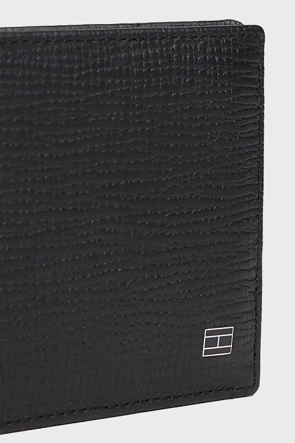 Tommy Hilfiger Logolu Deri Erkek Cüzdan AM0AM13708 BDS SİYAH - 3