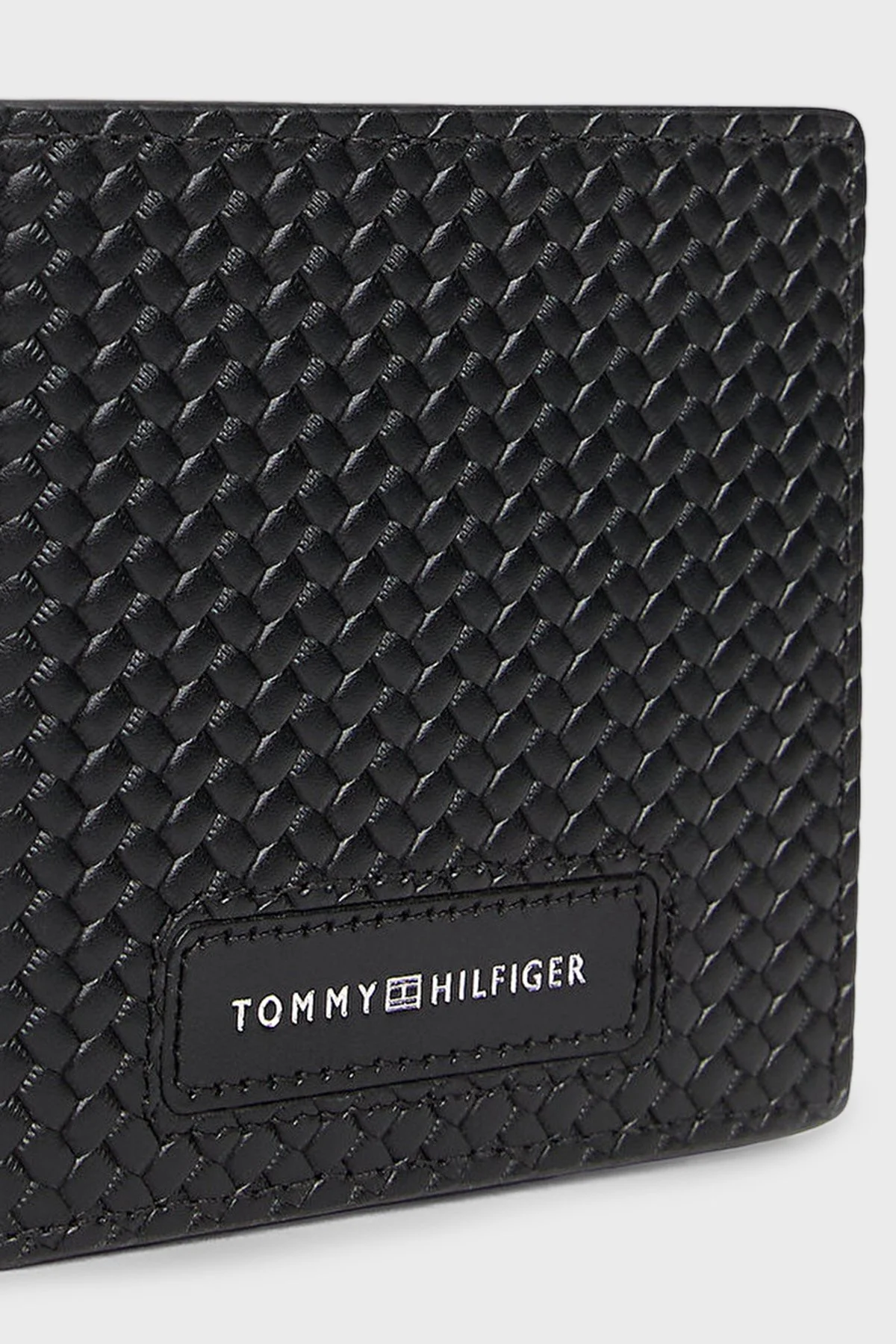 Tommy Hilfiger Logolu Deri Erkek Cüzdan AM0AM13728 BDS SİYAH - 3