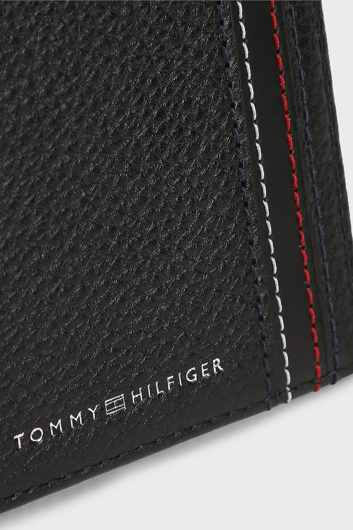 Tommy Hilfiger Logolu Deri Erkek Cüzdan AM0AM14232 BDS SİYAH - 4