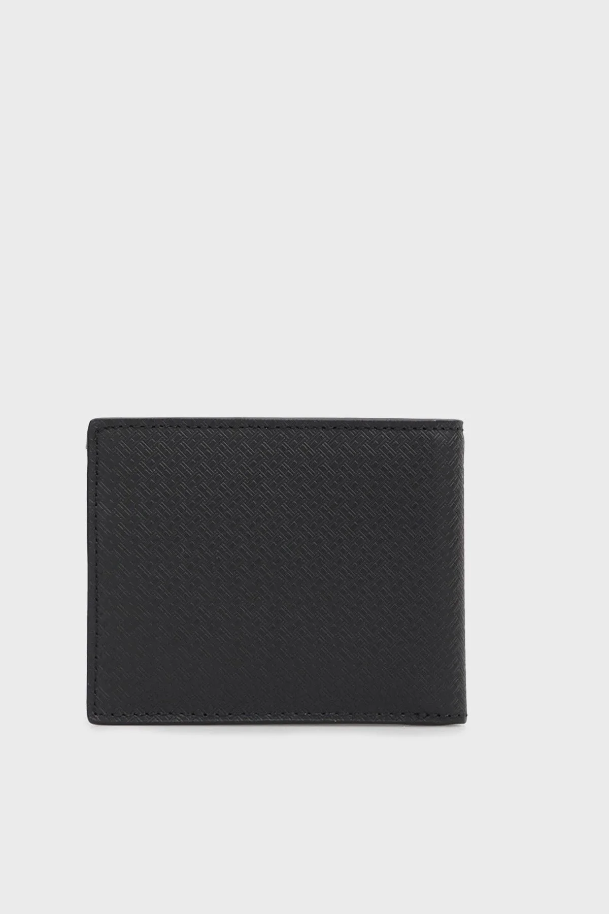 Tommy Hilfiger Logolu Deri Erkek Cüzdan AM0AM14241 BDS SİYAH - 2