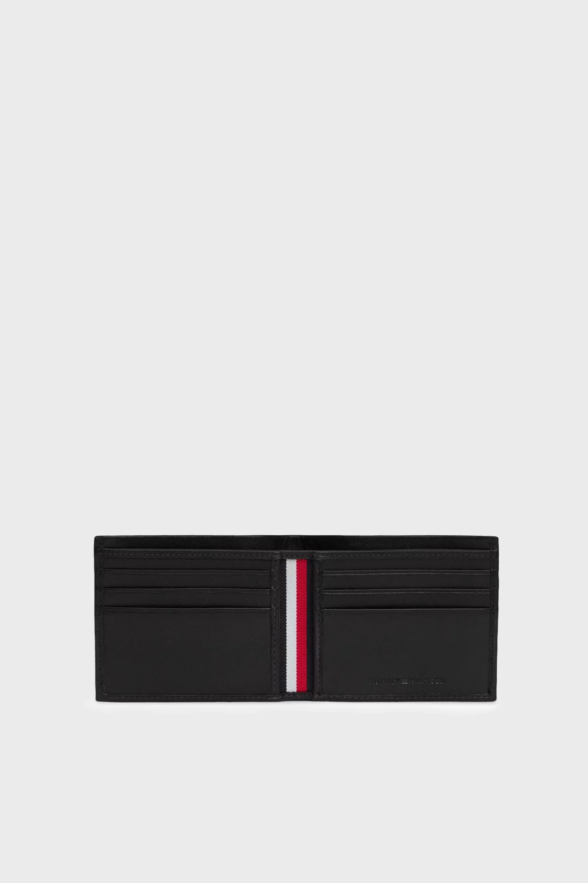 Tommy Hilfiger Logolu Deri Erkek Cüzdan AM0AM14799 BDS Siyah - 3