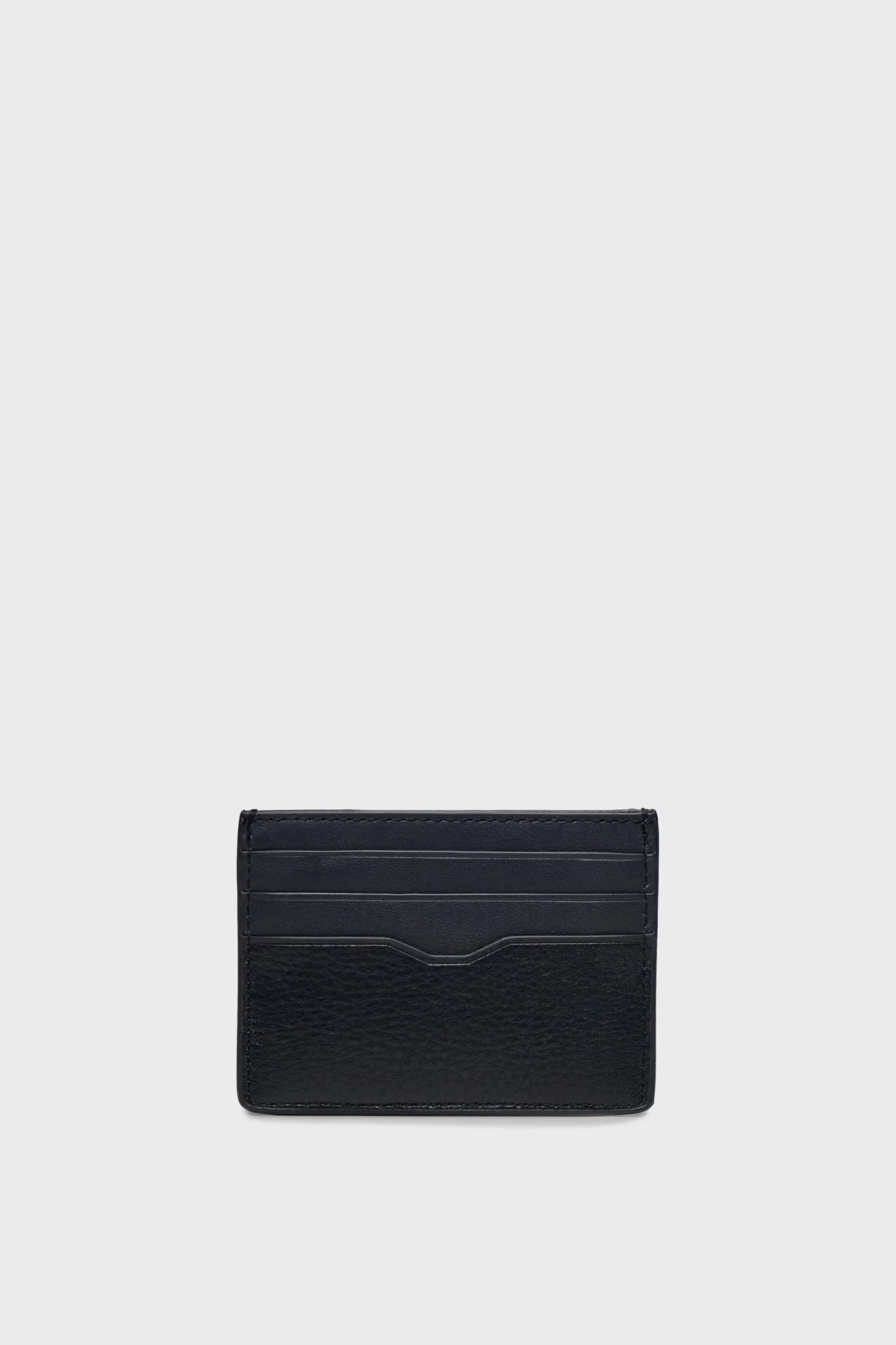 Tommy Hilfiger Logolu Deri Erkek Kartlık AM0AM11858 DW6 LACİVERT - 2
