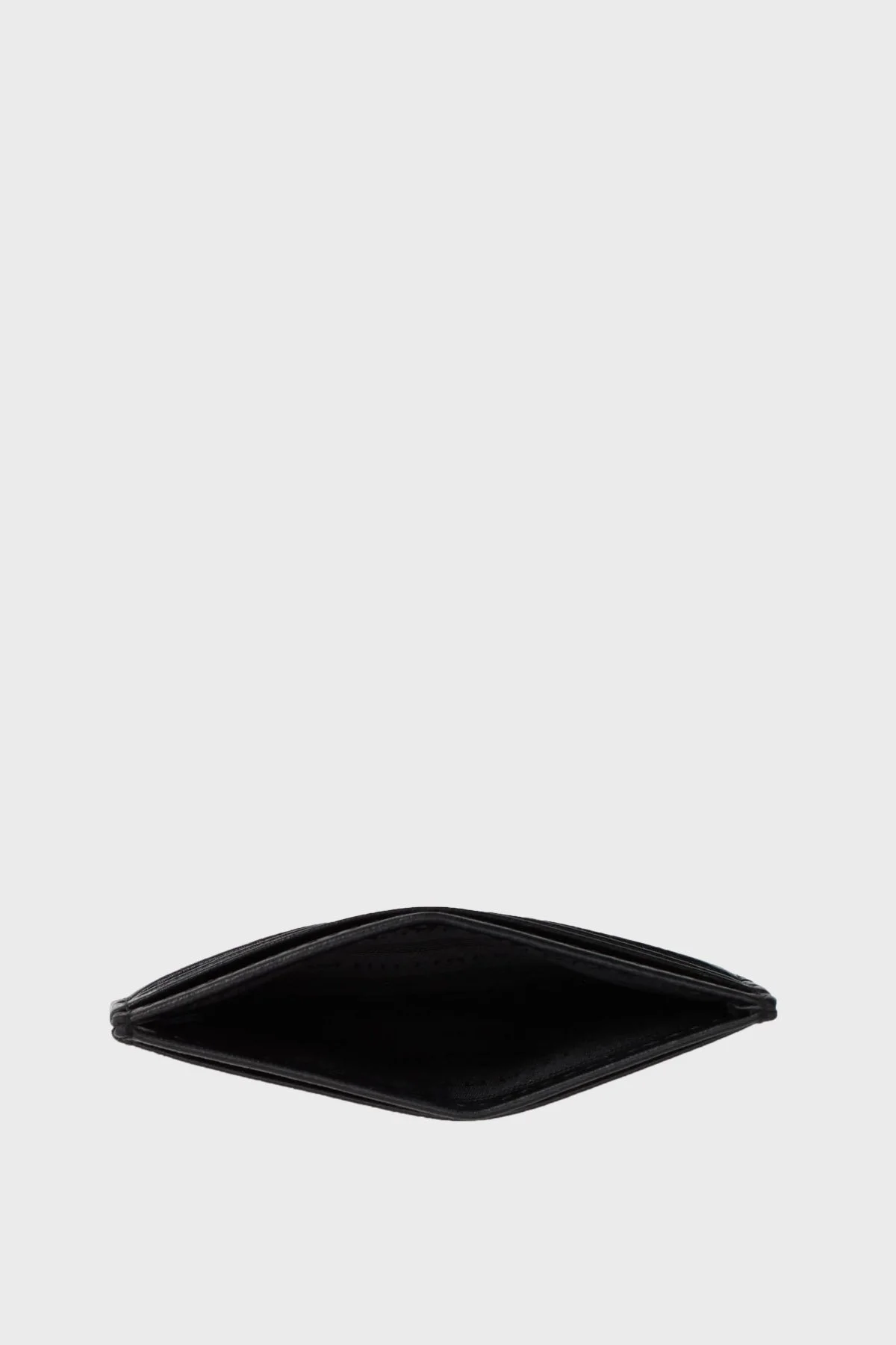 Tommy Hilfiger Logolu Deri Erkek Kartlık AM0AM12764 BDS SİYAH - 3