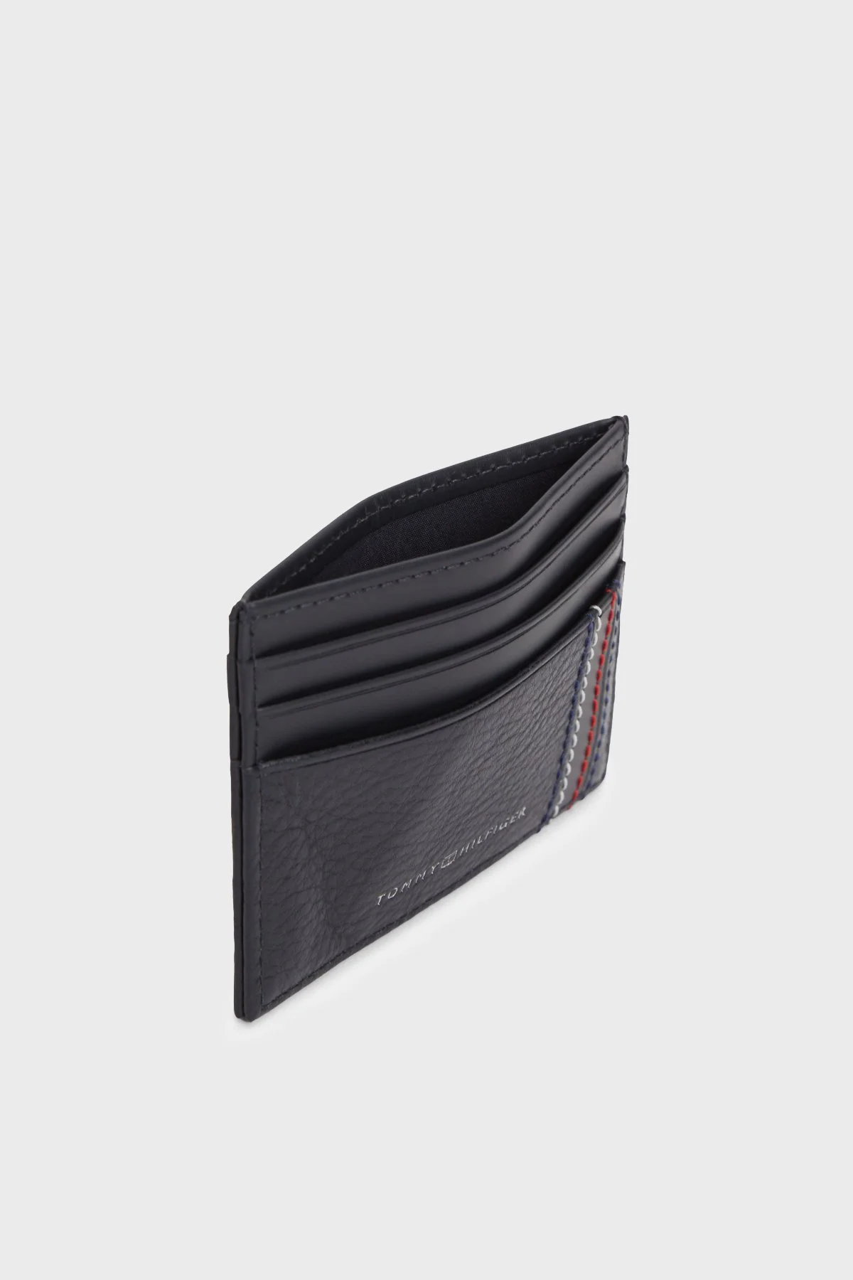 Tommy Hilfiger Logolu Deri Erkek Kartlık AM0AM14228 DW6 LACİVERT - 3