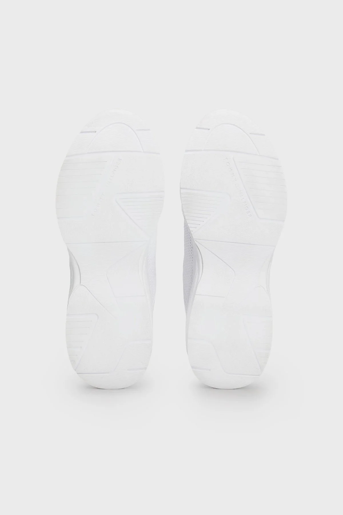 Tommy Hilfiger Logolu Deri Kalın Tabanlı Sneaker Bayan Ayakkabı FW0FW07818 0K5 BEYAZ - 7