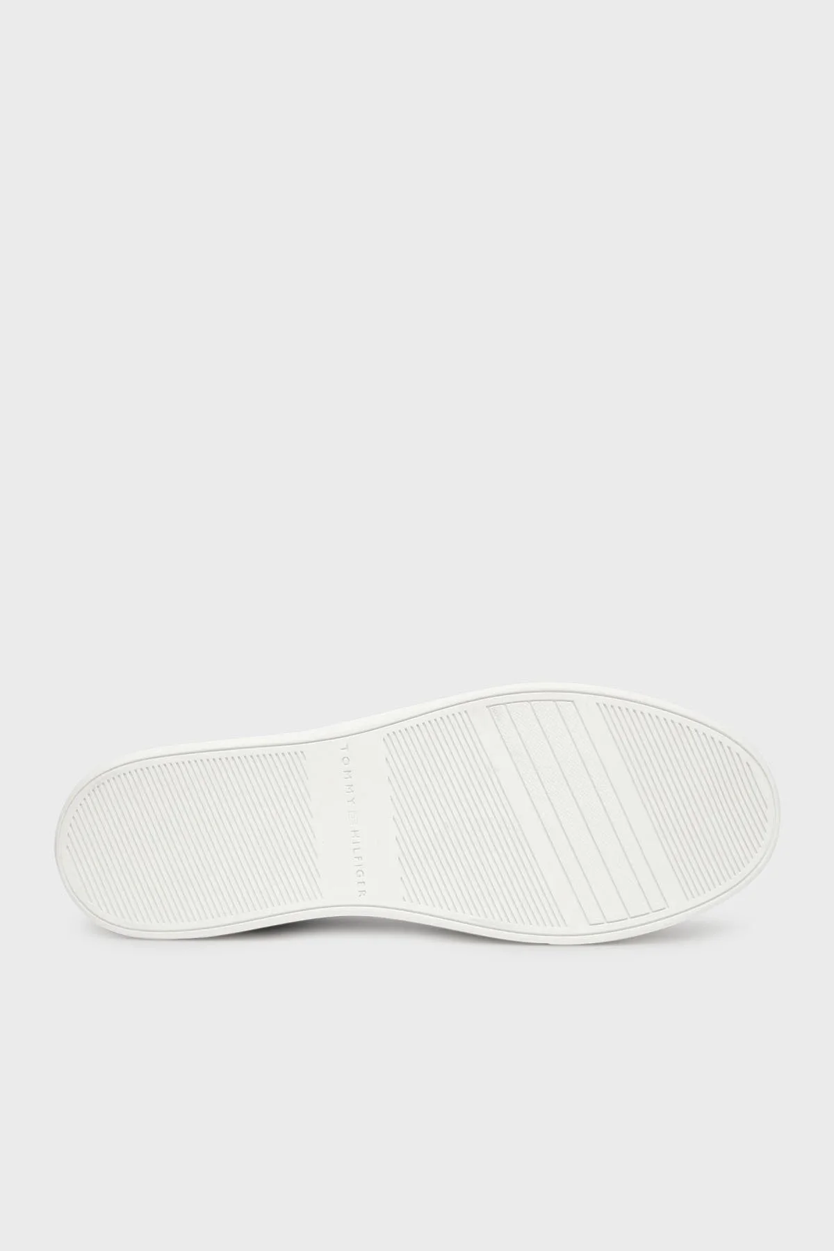 Tommy Hilfiger Logolu Deri Sneaker Bayan Ayakkabı FW0FW08689 BDS SİYAH - 5