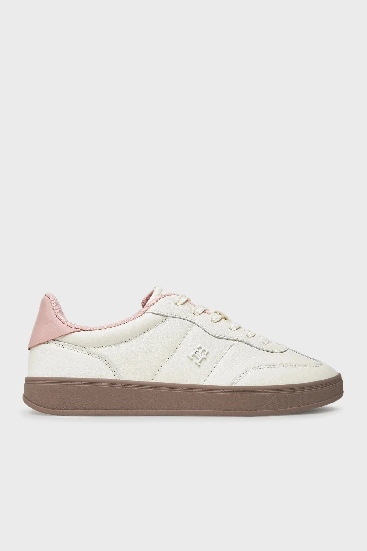 Tommy Hilfiger Logolu Deri Sneaker Bayan Ayakkabı FW0FW08755 TQN AÇIK PEMBE - 7