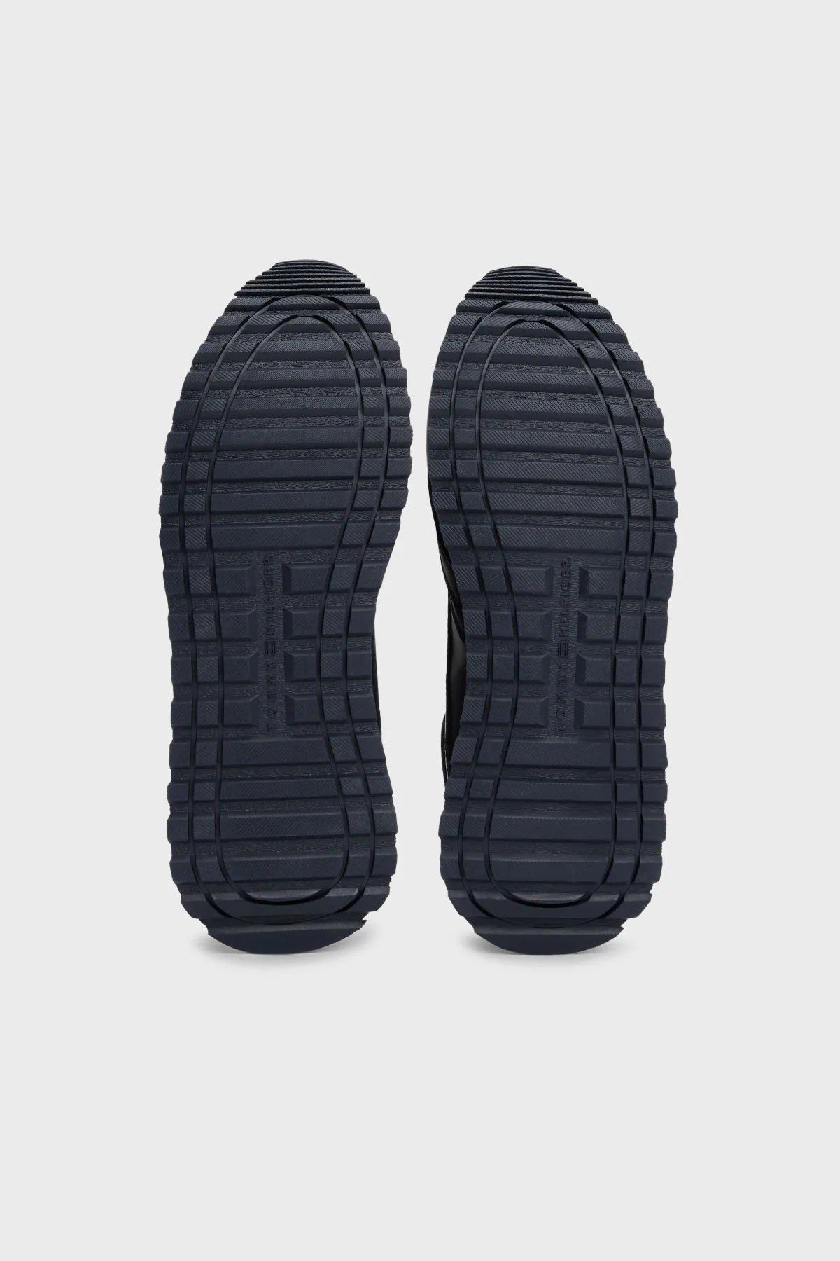 Tommy Hilfiger Logolu Deri Sneaker Erkek Ayakkabı FM0FM05512 DW5 LACİVERT - 6