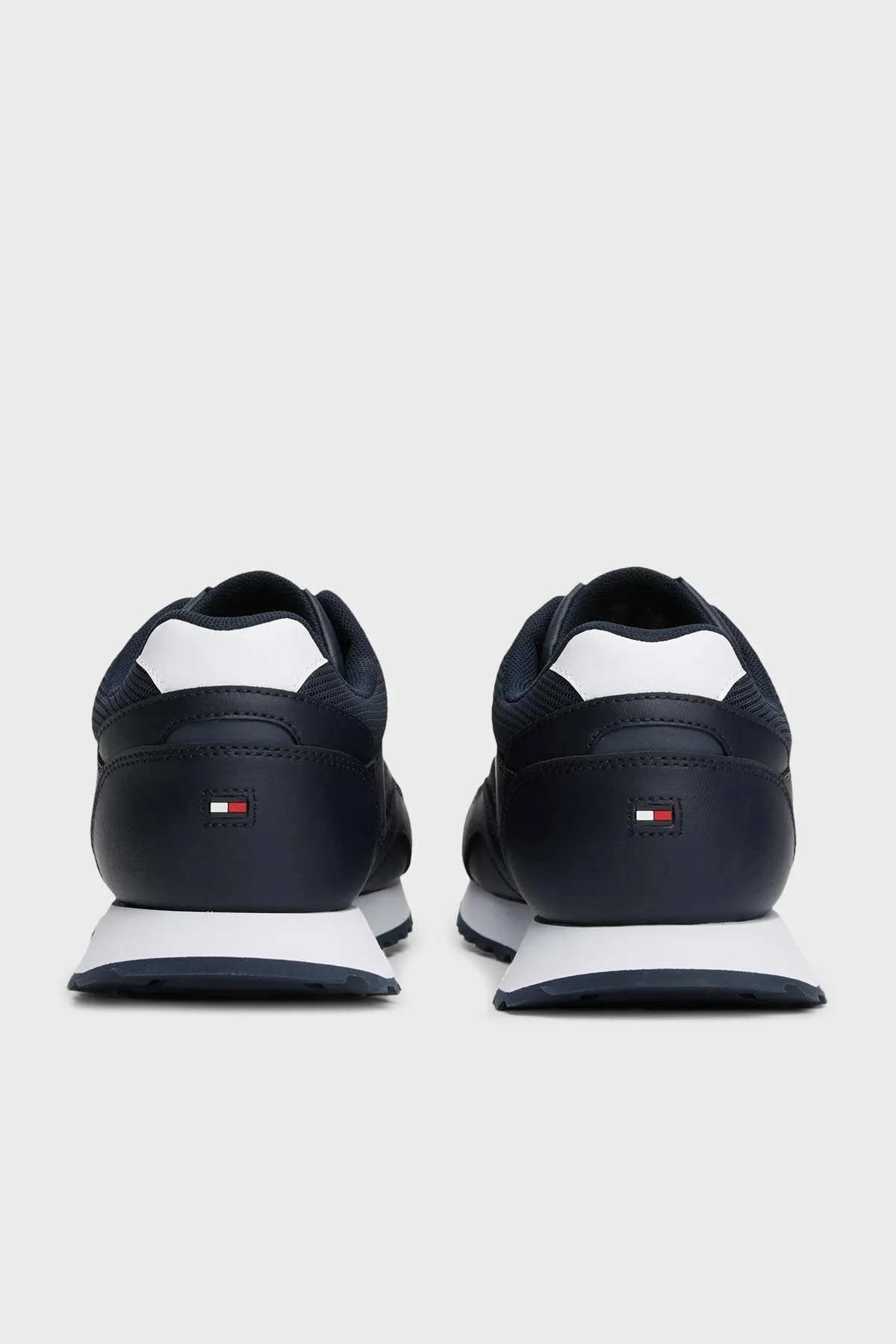 Tommy Hilfiger Logolu Deri Sneaker Erkek Ayakkabı FM0FM05512 DW5 LACİVERT - 7