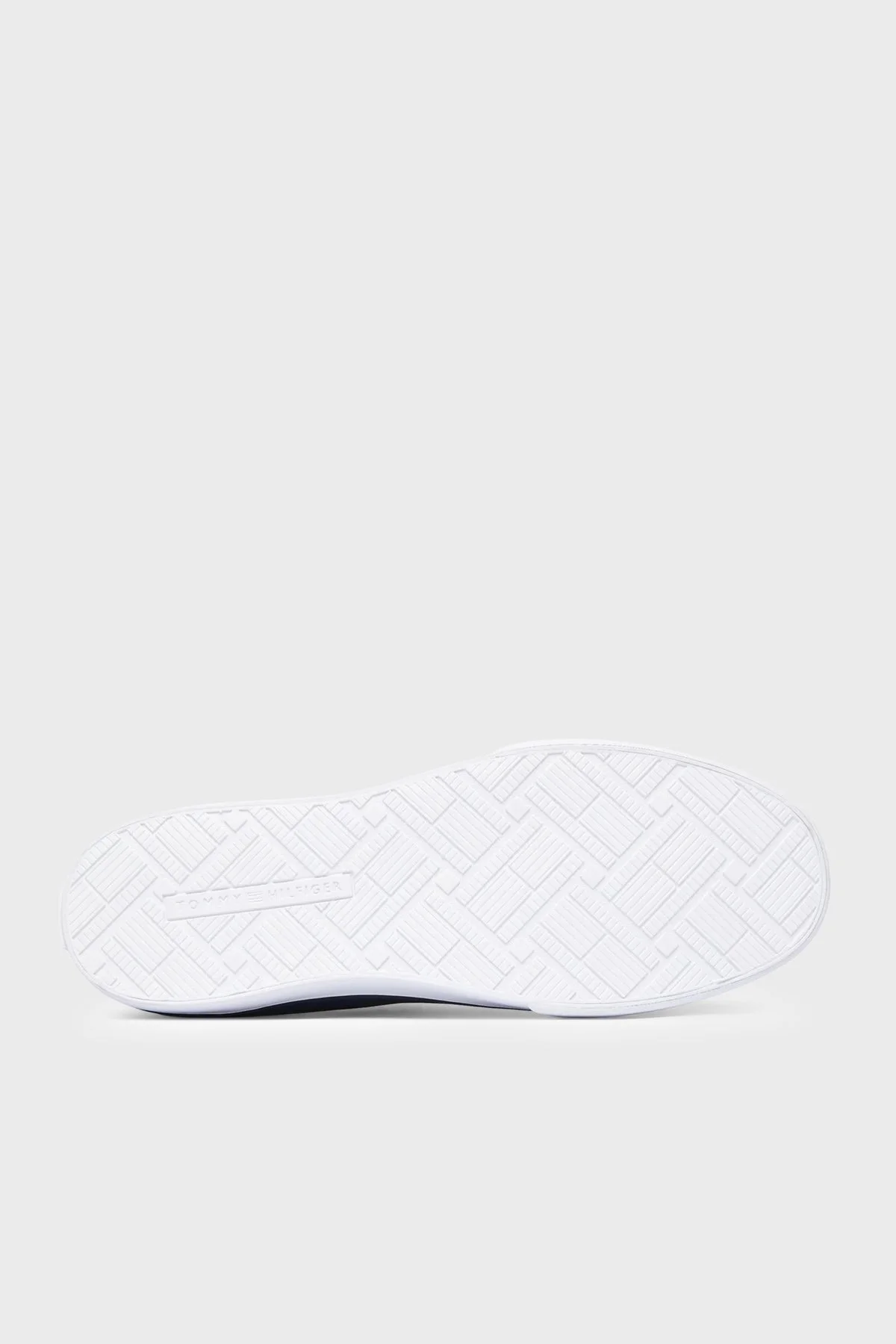 Tommy Hilfiger Logolu Deri Sneaker Kadın Ayakkabı FW0FW09391 DW6 Lacivert - 6
