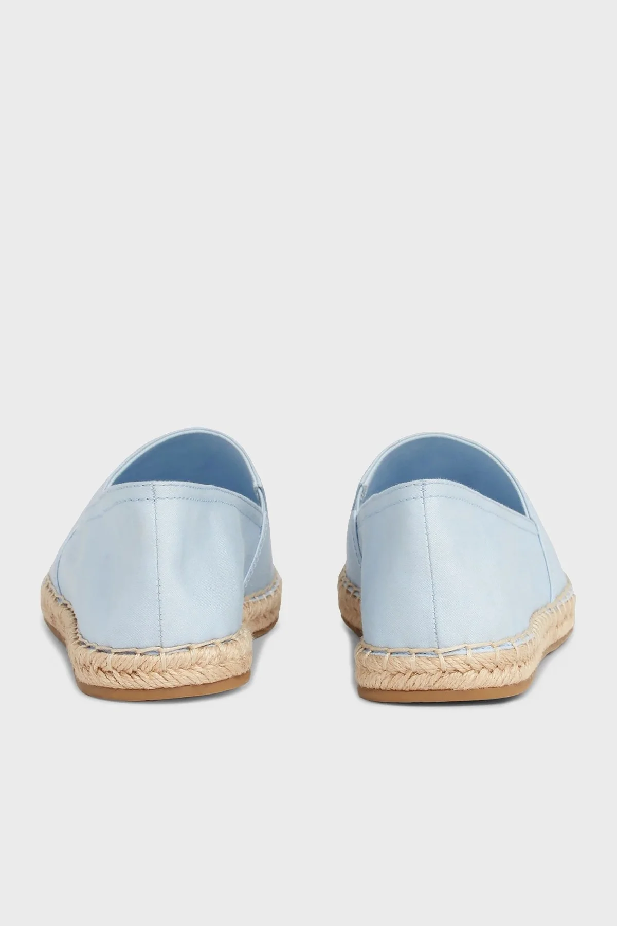 Tommy Hilfiger Logolu Düz Espadril Bayan Ayakkabı FW0FW07721 C1O AÇIK MAVİ - 3
