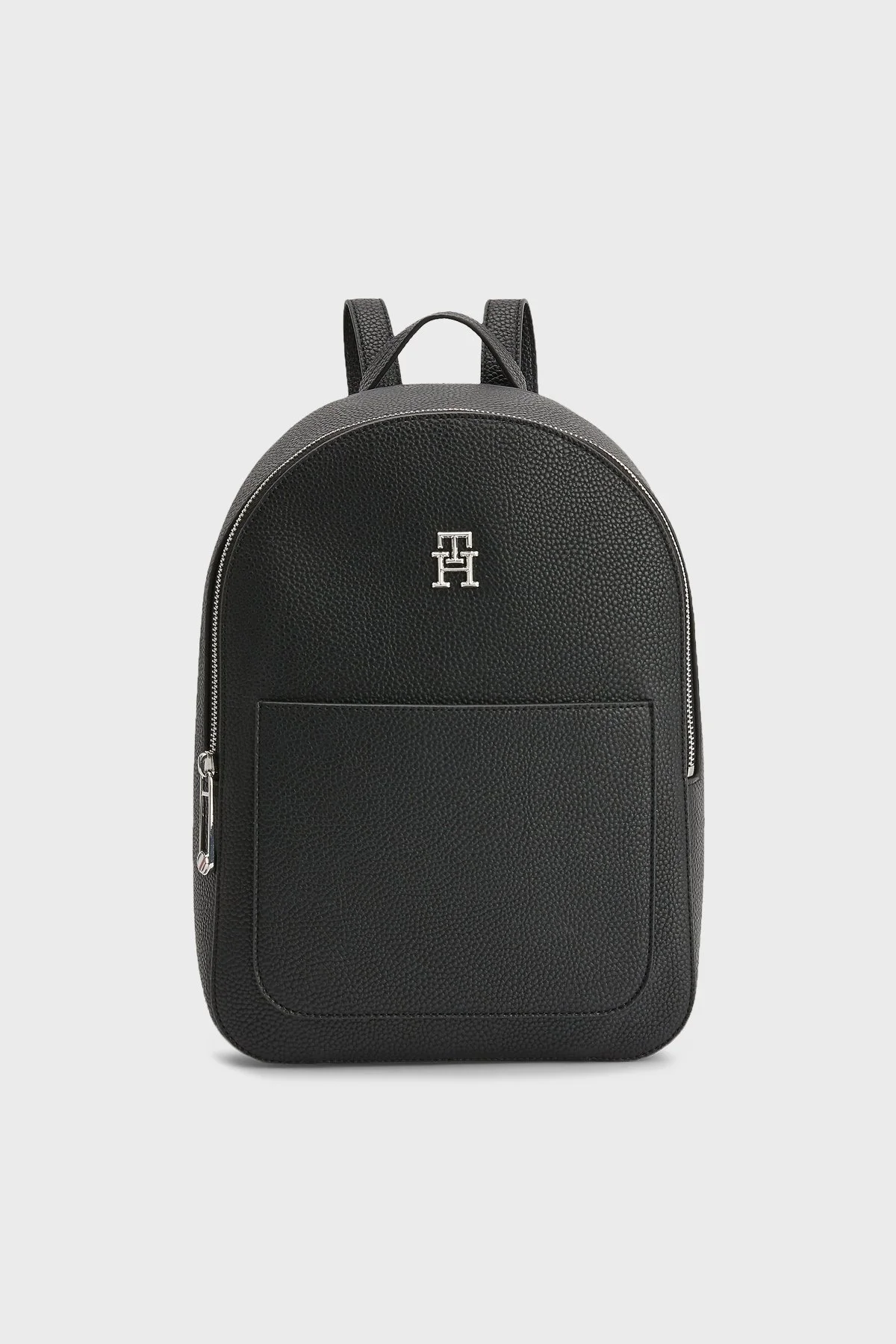 Tommy Hilfiger Logolu Fermuarlı Bayan Çanta AW0AW14313 BDS SİYAH - 1