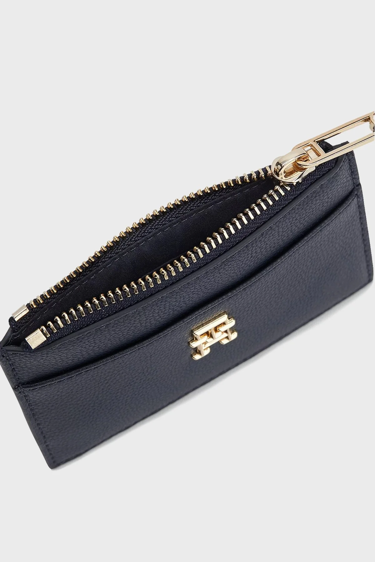 Tommy Hilfiger Logolu Fermuarlı Bayan Cüzdan AW0AW14226 DW6 LACİVERT - 3