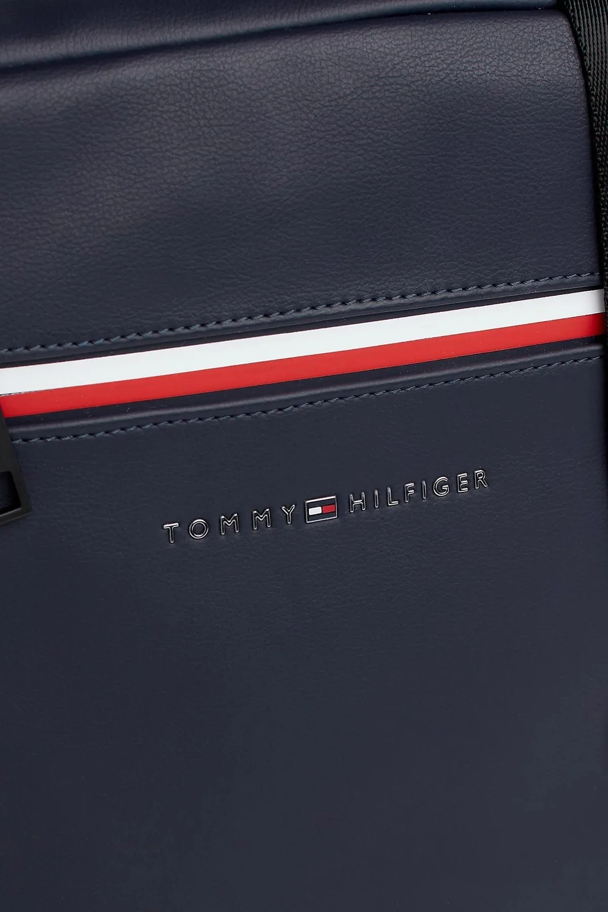 Tommy Hilfiger Logolu Fermuarlı Erkek Çanta AM0AM12199 DW6 LACİVERT - 5