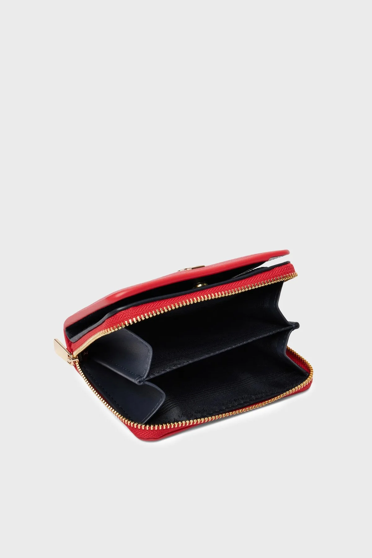 Tommy Hilfiger Logolu Fermuarlı Kadın Cüzdan AW0AW18475 XLG KIRMIZI - 4