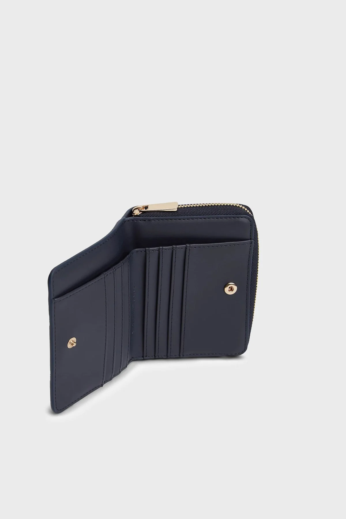 Tommy Hilfiger Logolu Fermuarlı Kadın Cüzdan AW0AW18653 DW6 LACİVERT - 3