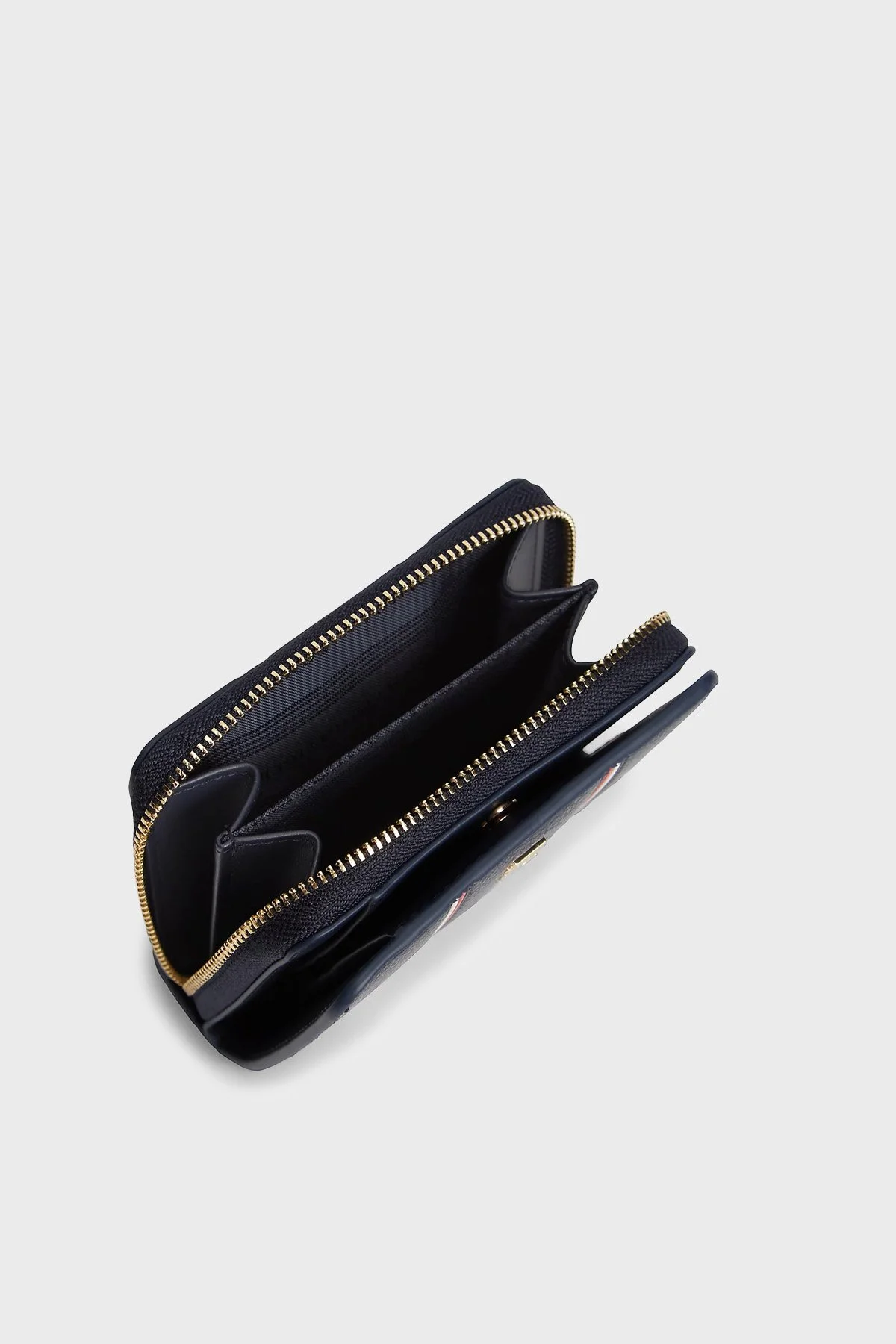 Tommy Hilfiger Logolu Fermuarlı Kadın Cüzdan AW0AW18653 DW6 LACİVERT - 4