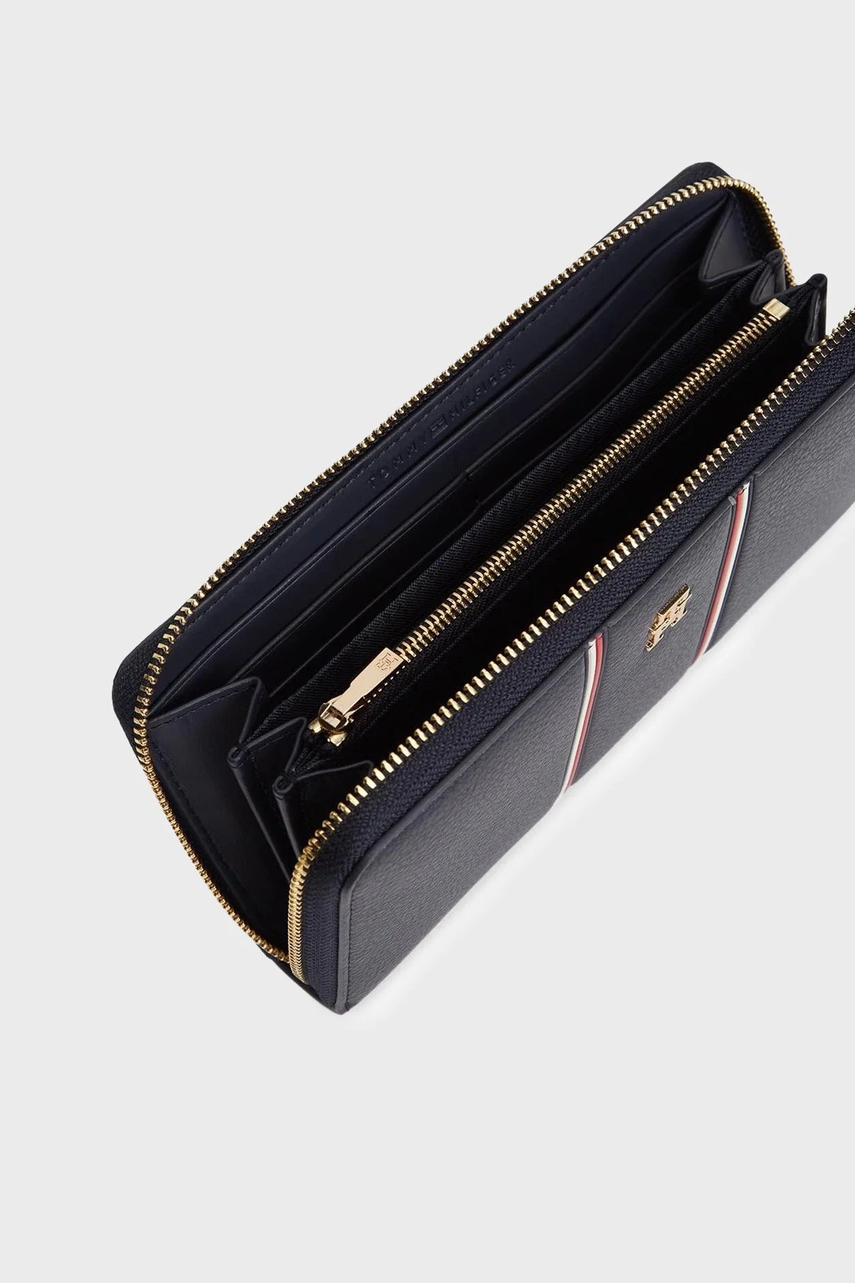 Tommy Hilfiger Logolu Fermuarlı Kadın Cüzdan AW0AW18654 DW6 LACİVERT - 3