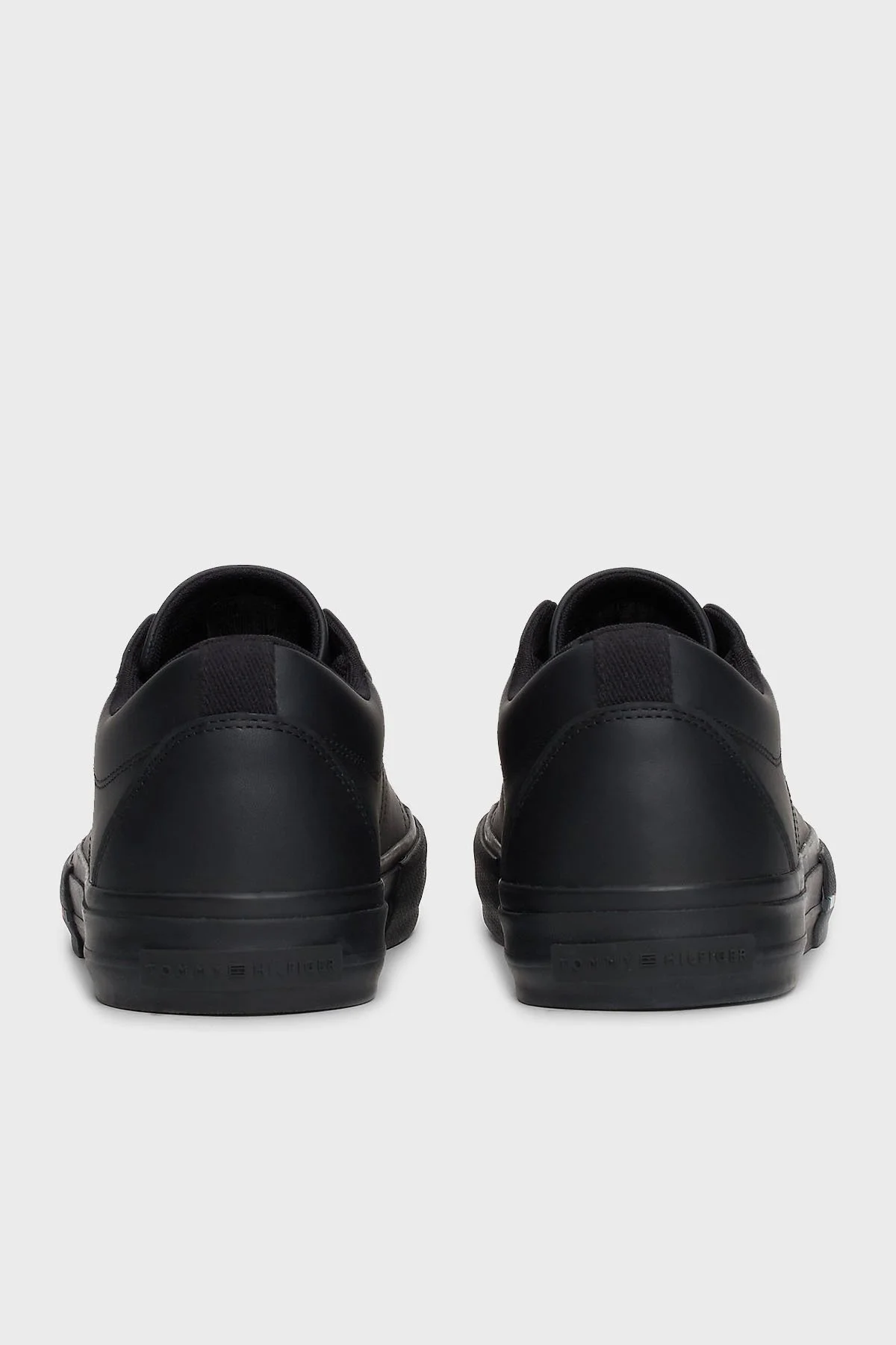 Tommy Hilfiger Logolu Hakiki Deri Senaker Erkek Ayakkabı FM0FM05201 BDS SİYAH - 6