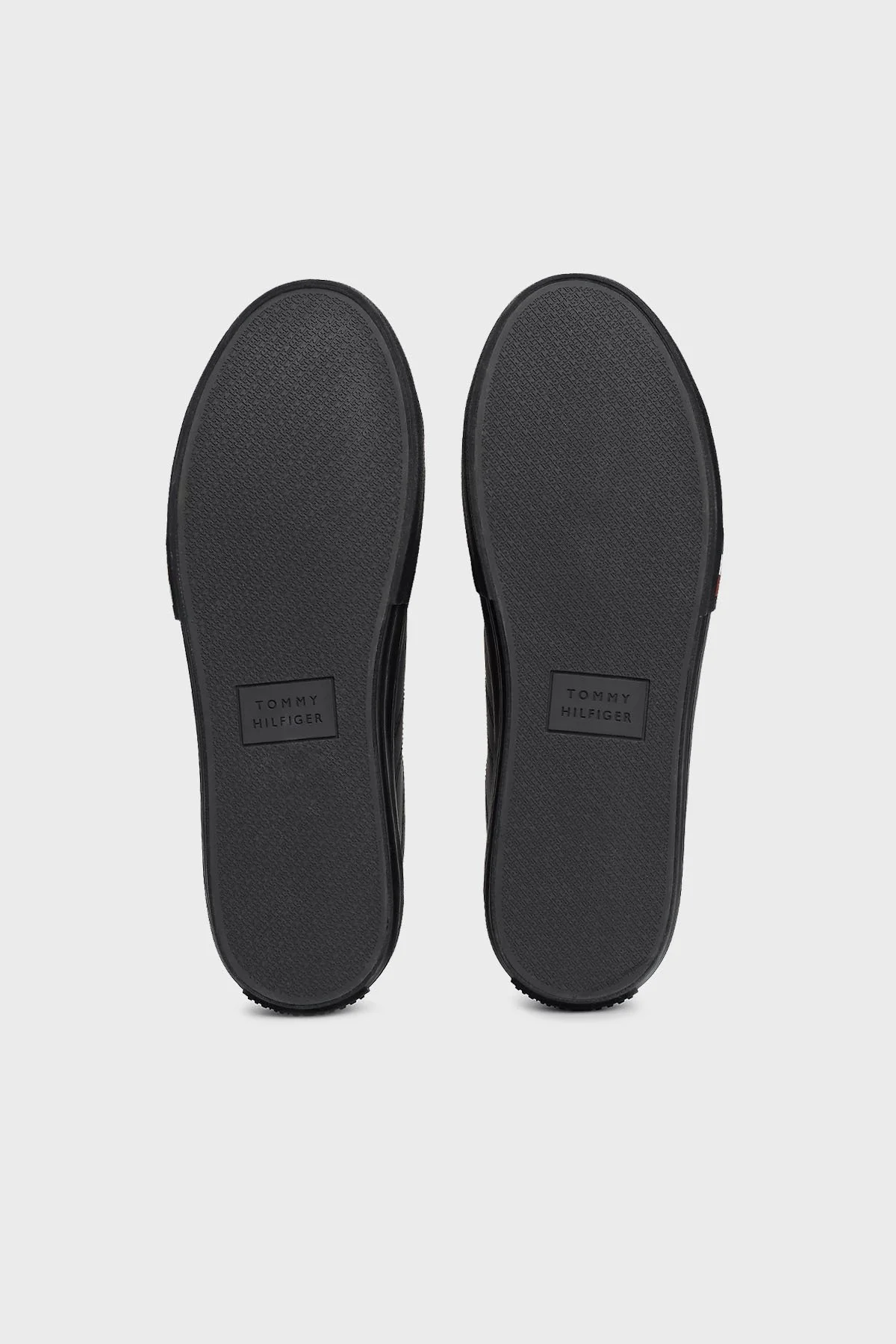 Tommy Hilfiger Logolu Hakiki Deri Senaker Erkek Ayakkabı FM0FM05201 BDS SİYAH - 7