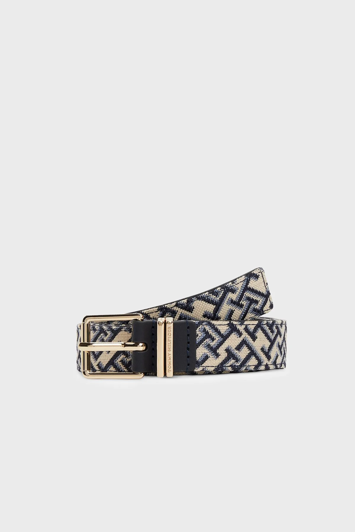 Tommy Hilfiger Logolu Kadın Kemer AW0AW18894 DW6 Lacivert - 1