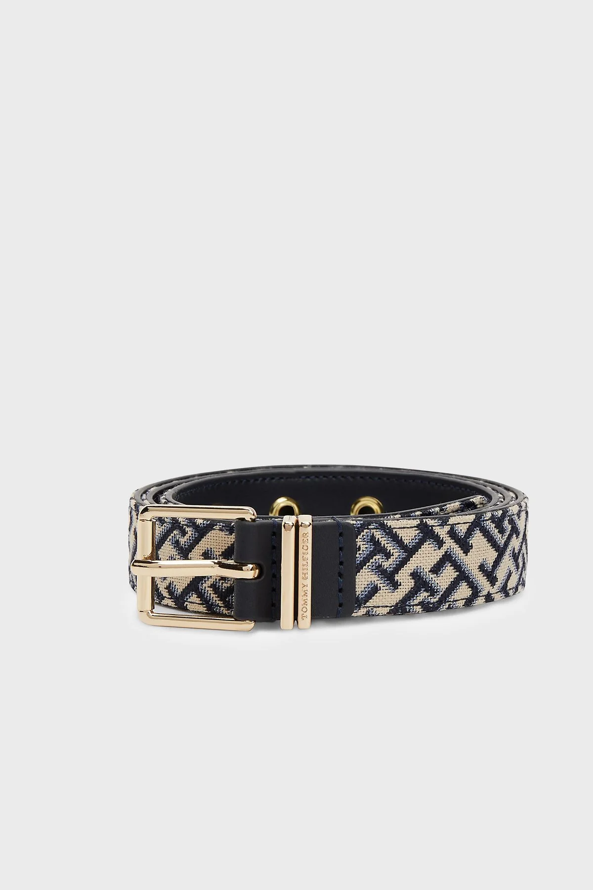 Tommy Hilfiger Logolu Kadın Kemer AW0AW18894 DW6 Lacivert - 4