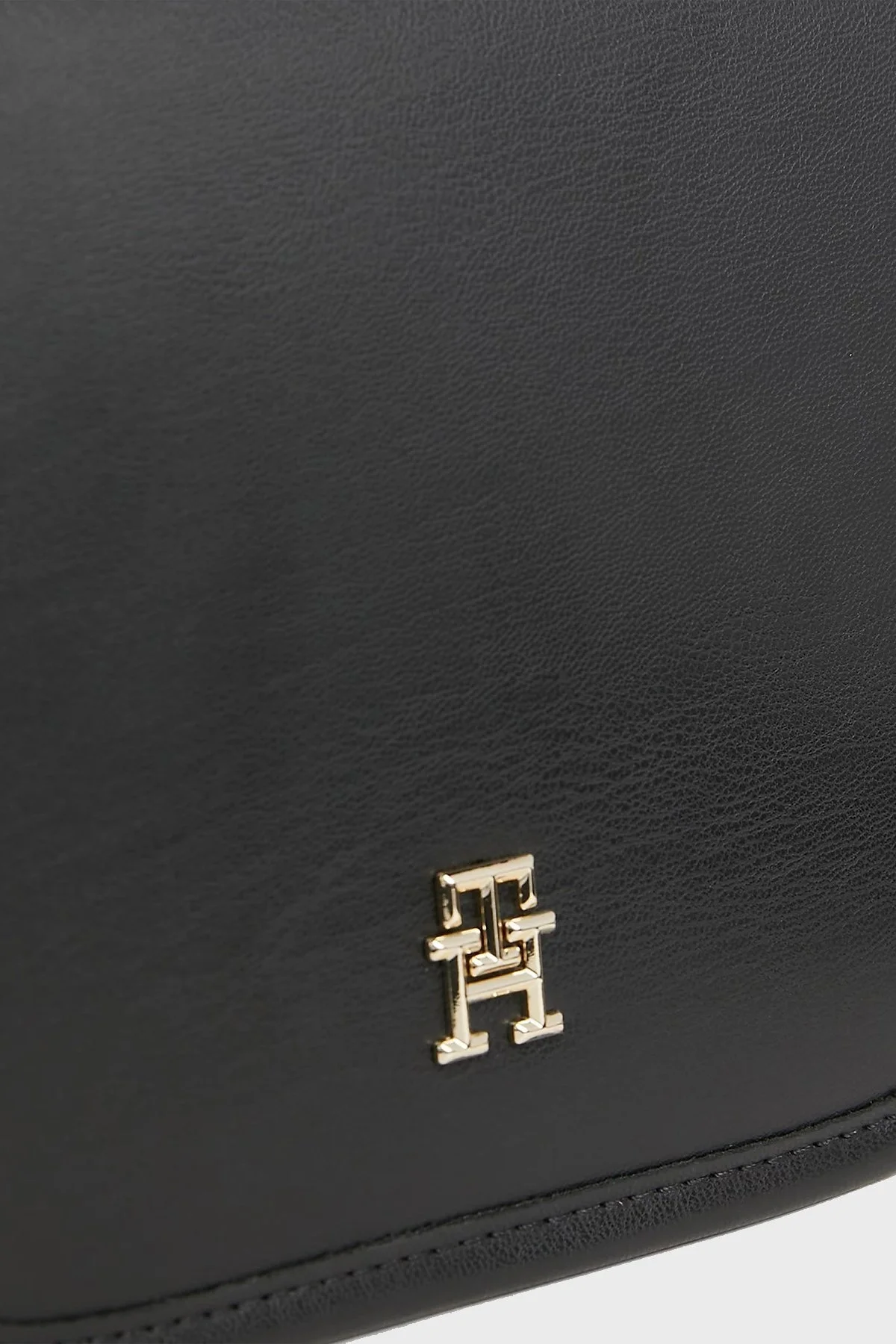 Tommy Hilfiger Logolu Mini Cüzdanlı Çıkarılabilir Askılı Bayan Çanta AW0AW15694 BDS SİYAH - 5