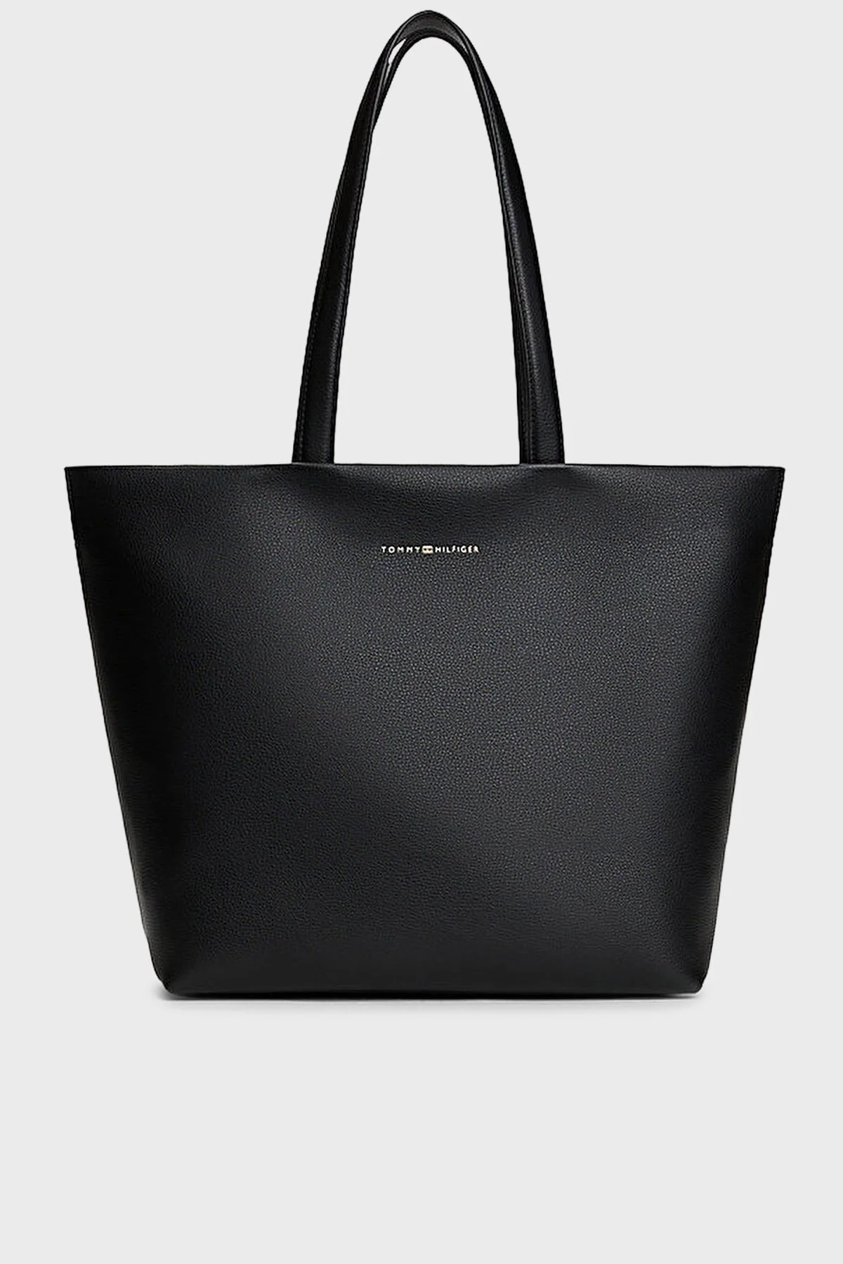 Tommy Hilfiger Logolu Omuz Askılı Bayan Çanta AW0AW17693 BDS SİYAH - 1