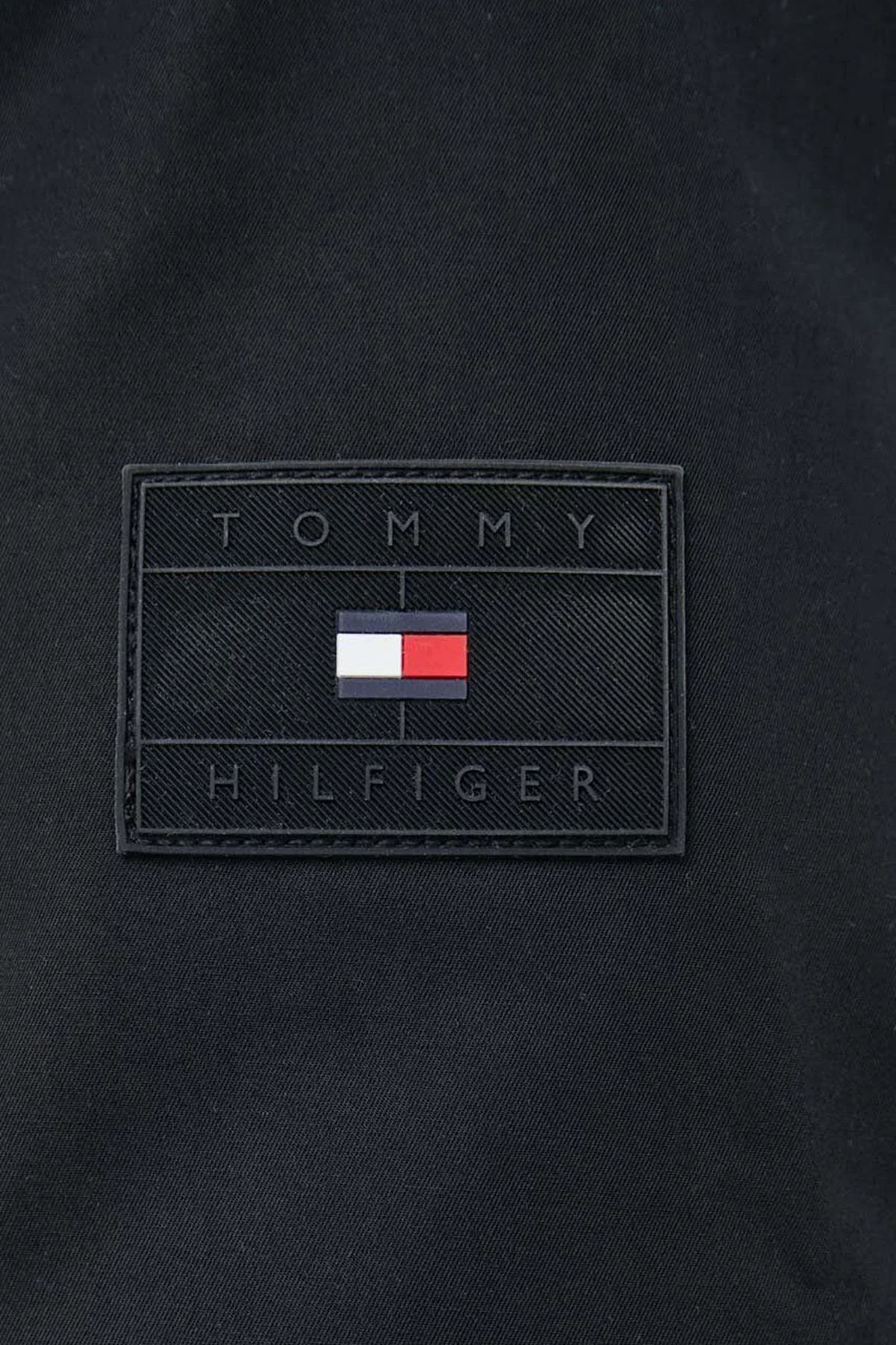 Tommy Hilfiger Logolu Ördek Tüyü Dolgulu Kapüşonlu Regular Fit Erkek Mont MW0MW32779 BDS SİYAH - 5
