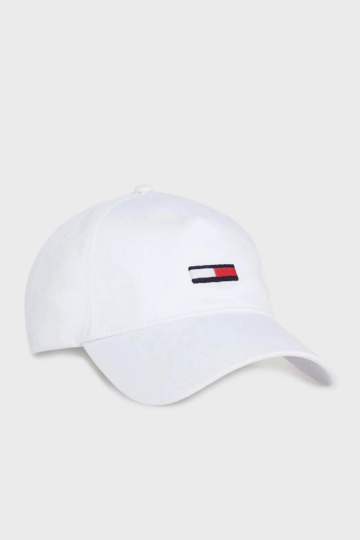 Tommy Hilfiger Logolu Organik Pamuklu Erkek Şapka AM0AM11692 YBR BEYAZ - 1