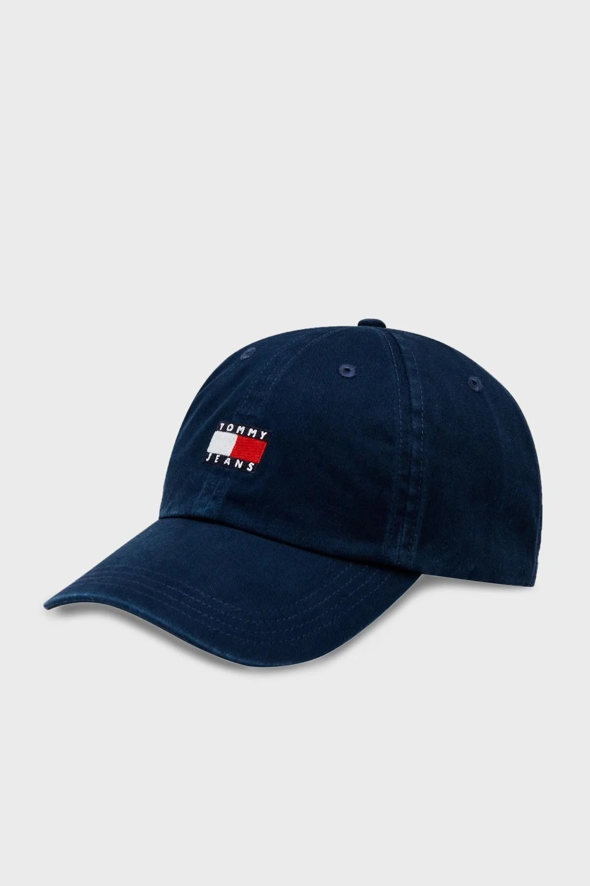 Tommy Hilfiger Logolu Organik Pamuklu Erkek Şapka AM0AM12020 C1G LACİVERT - 1