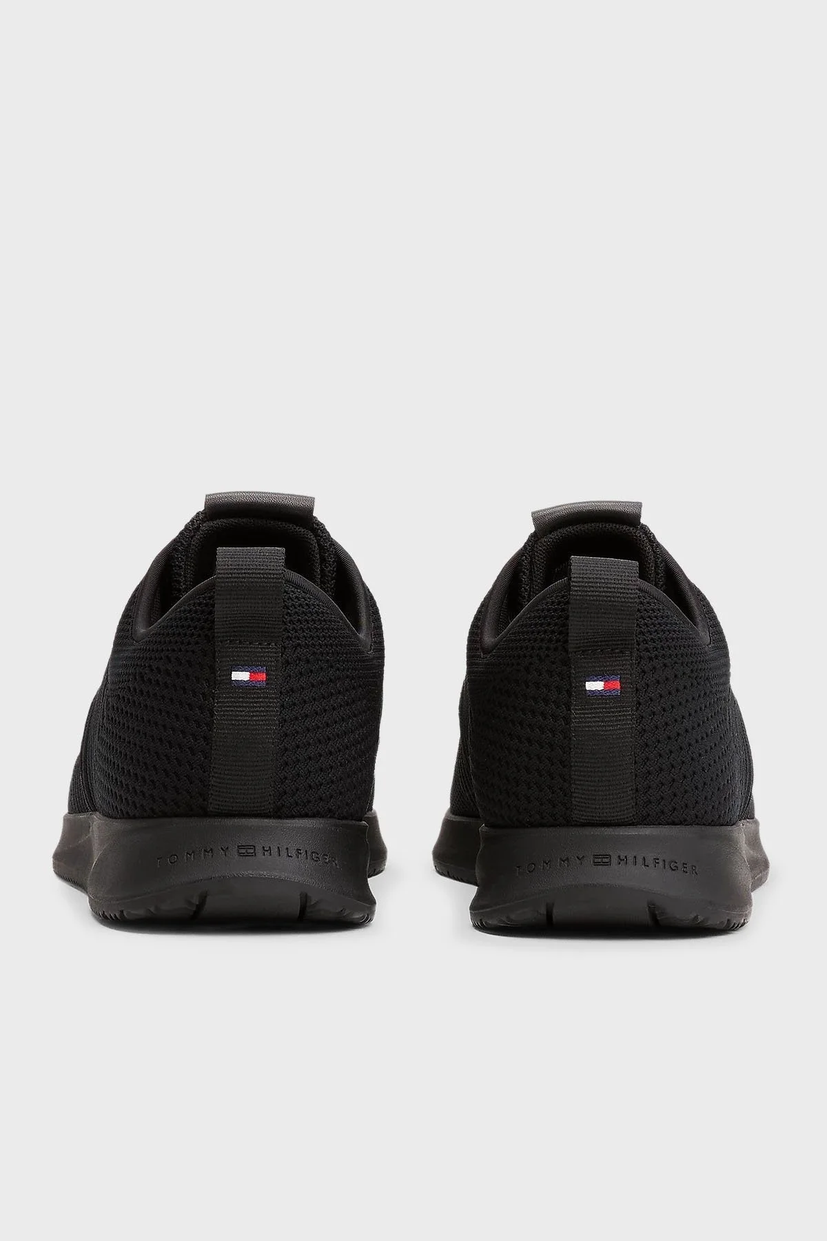Tommy Hilfiger Logolu Örgü Spor Erkek Ayakkabı FM0FM05527 BDS SİYAH - 6