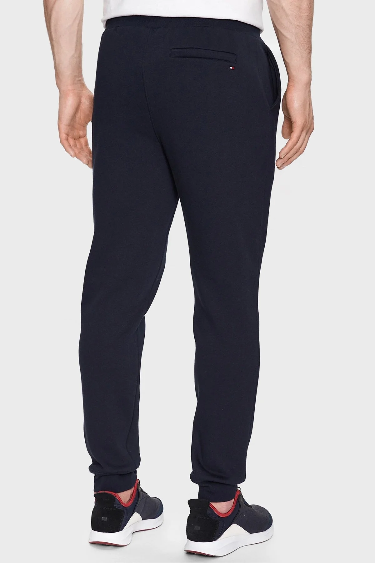 Tommy Hilfiger Logolu Pamuklu Regular Fit Erkek Eşofman Altı MW0MW31481 DW5 LACİVERT - 3