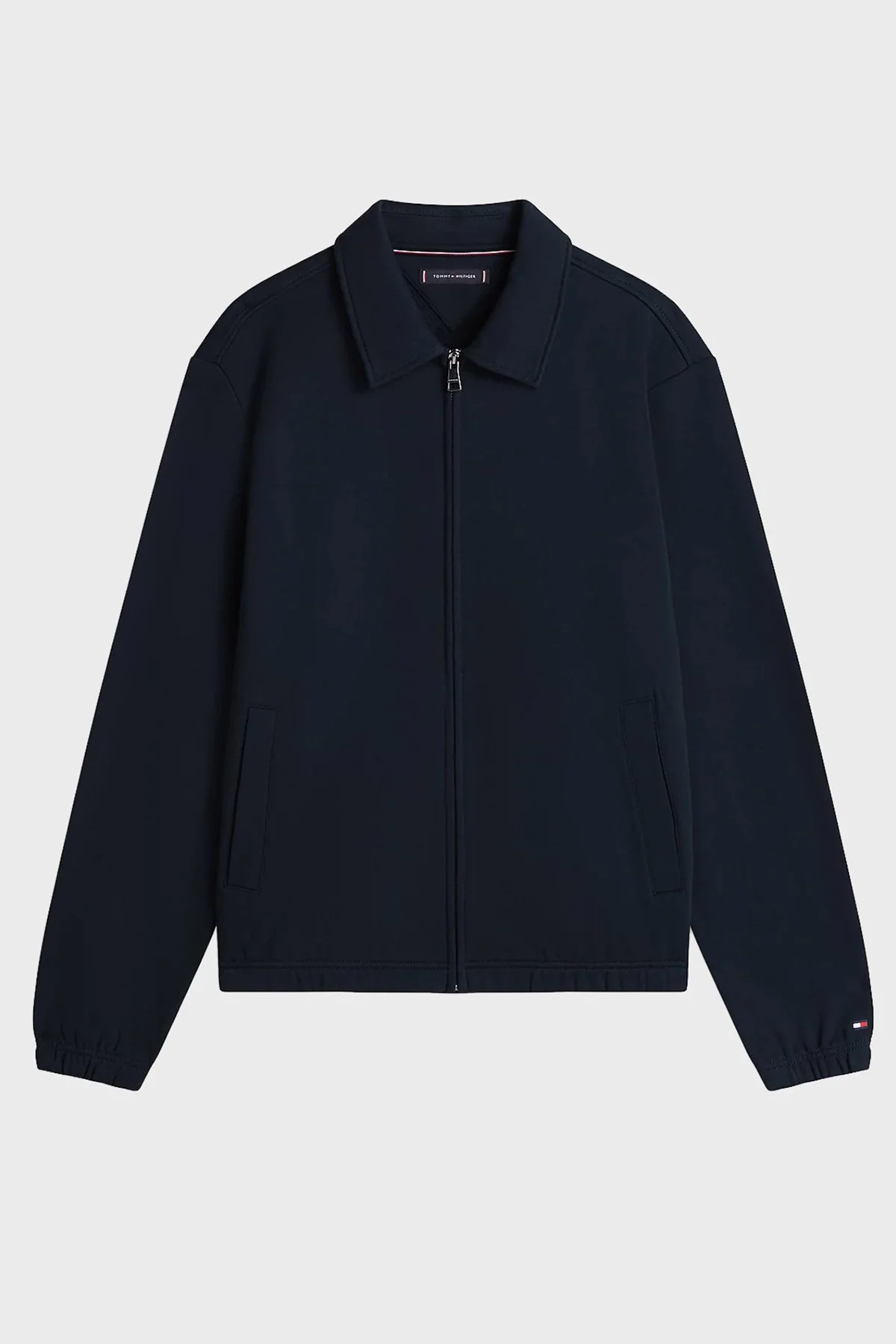 Tommy Hilfiger Logolu Pamuklu Regular Fit Klasik Yaka Erkek Ceket MW0MW41767 DW5 LACİVERT - 5