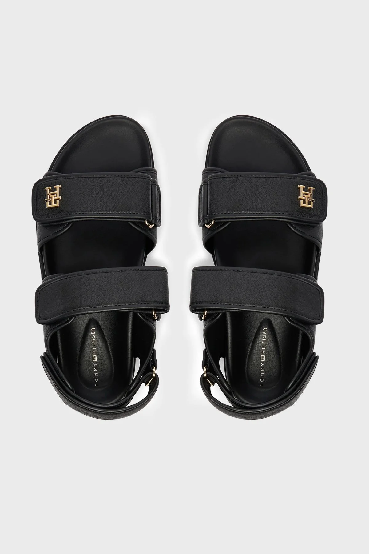 Tommy Hilfiger Logolu Platform Kadın Sandalet FW0FW09119 BDS SİYAH - 3