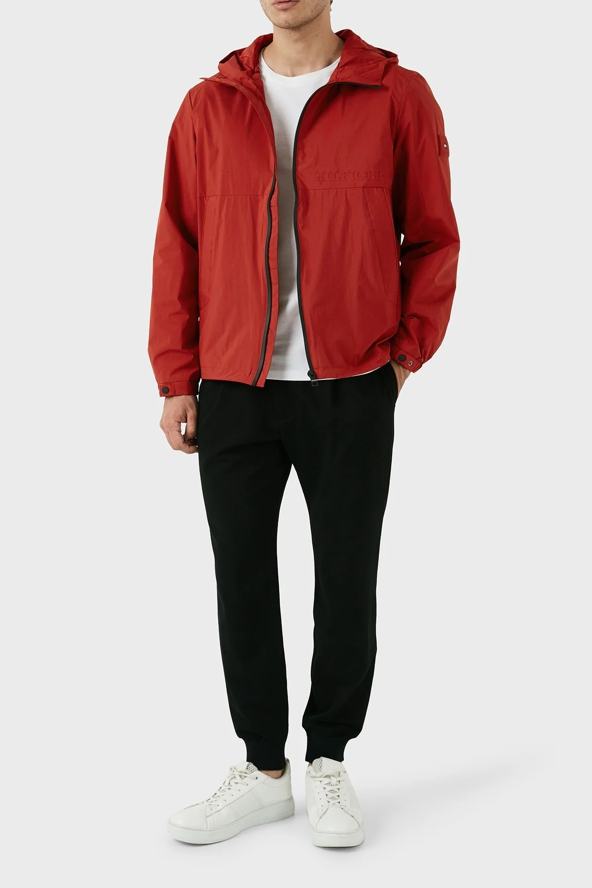 Tommy Hilfiger Logolu Regular Fit Erkek Ceket MW0MW34456 XNN KIRMIZI - 4