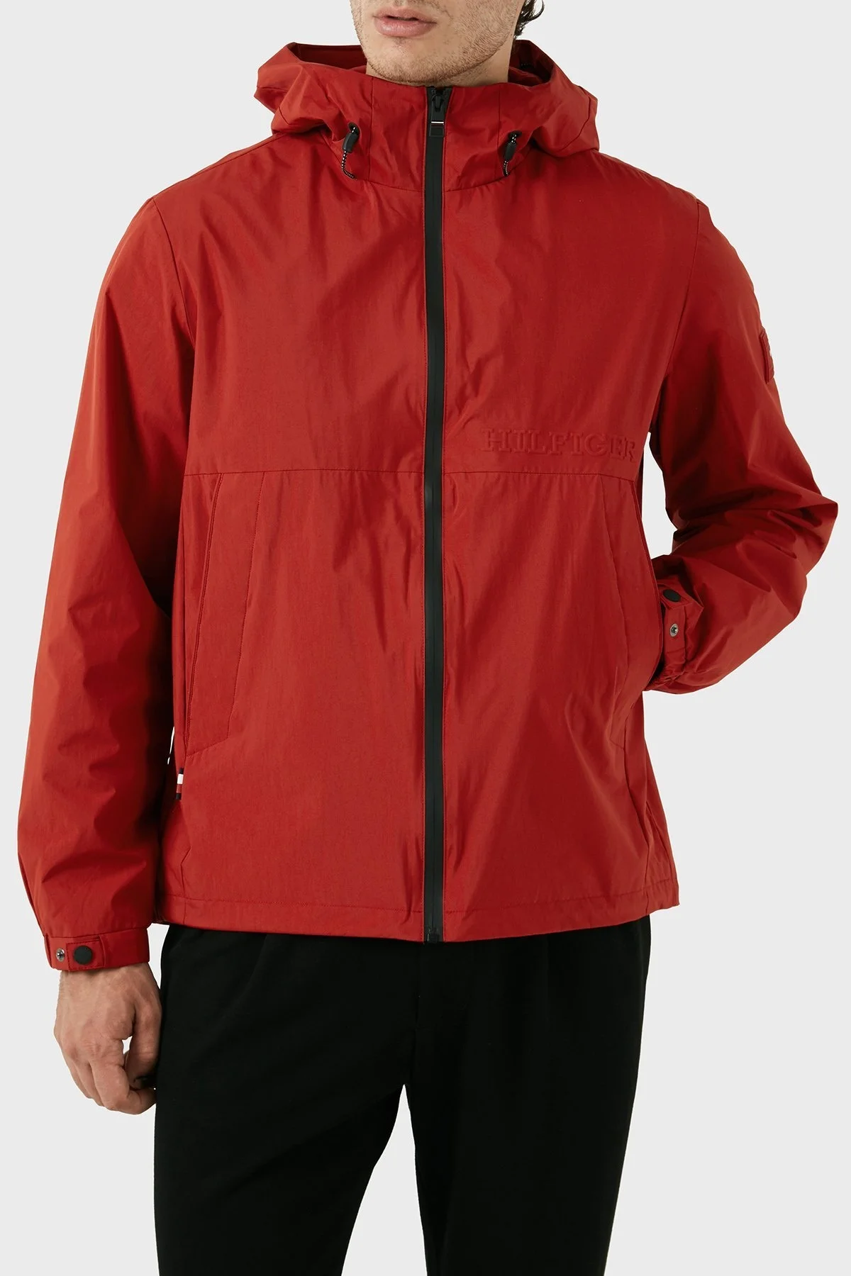 Tommy Hilfiger Logolu Regular Fit Erkek Ceket MW0MW34456 XNN KIRMIZI - 5