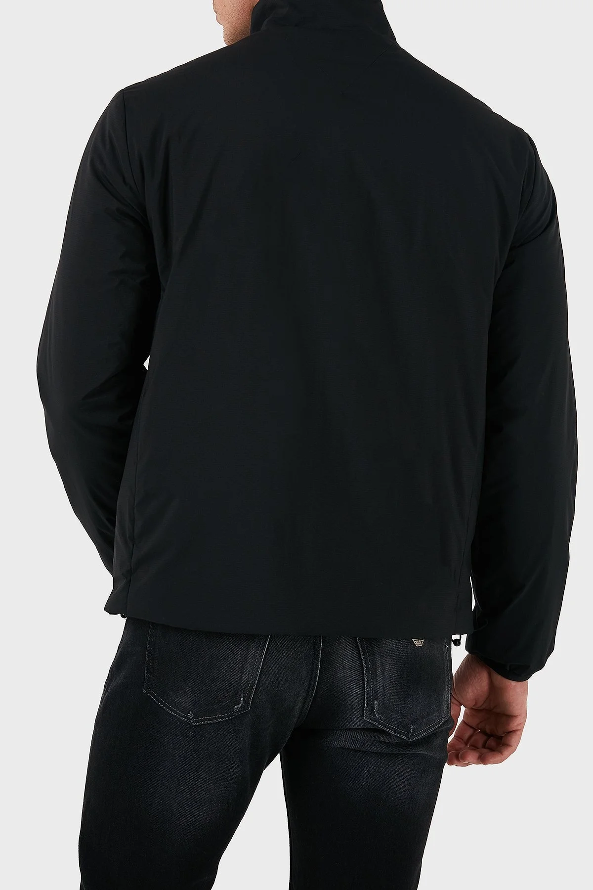 Tommy Hilfiger Logolu Regular Fit Fermuarlı Erkek Ceket MW0MW36601 BDS SİYAH - 2