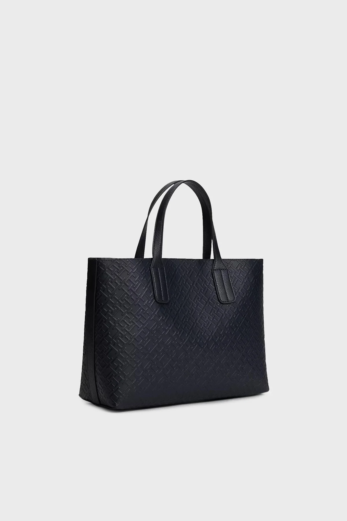 Tommy Hilfiger Logolu Sabit Askılı Kadın Çanta AW0AW18234 DW6 LACİVERT - 3