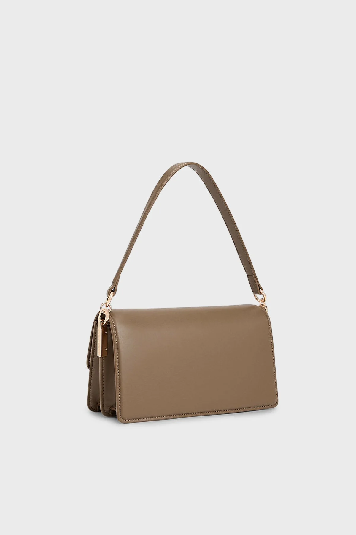 Tommy Hilfiger Logolu Sabit Askılı ve Ayarlanabilir Askılı Bayan Çanta AW0AW18029 R07 VİZON - 3