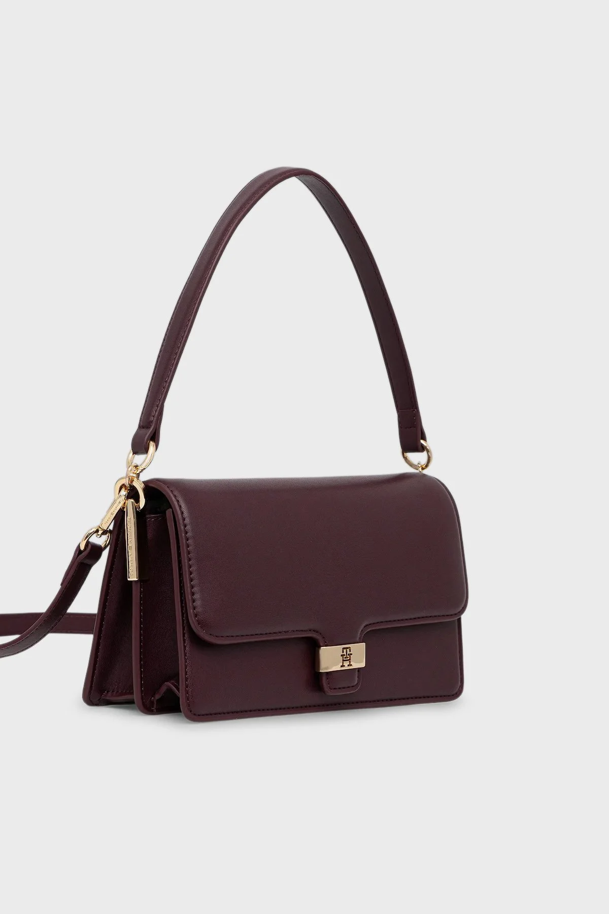 Tommy Hilfiger Logolu Sabit Askılı ve Ayarlanabilir Askılı Kadın Çanta AW0AW18029 XI8 KIRMIZI - 3