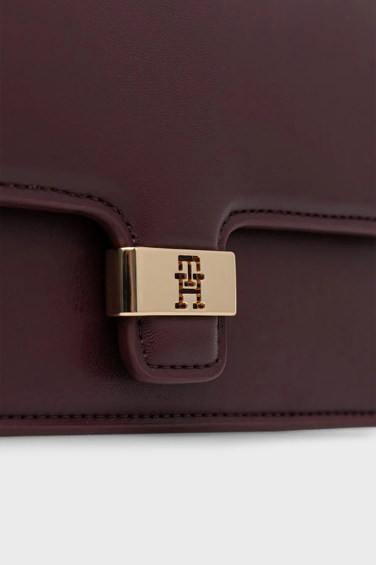 Tommy Hilfiger Logolu Sabit Askılı ve Ayarlanabilir Askılı Kadın Çanta AW0AW18029 XI8 KIRMIZI - 4