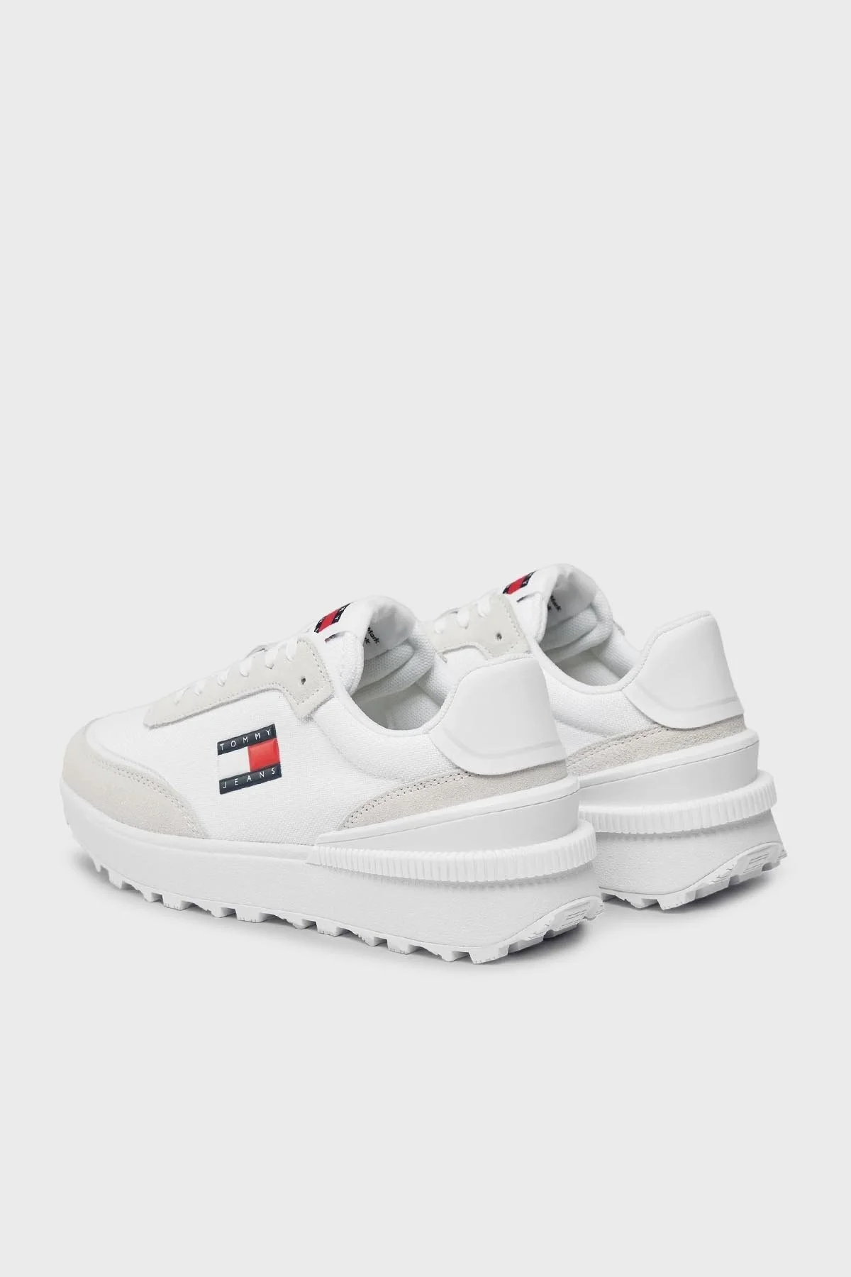 Tommy Hilfiger Logolu Sneaker Bayan Ayakkabı EN0EN02511 YBS BEYAZ - 3