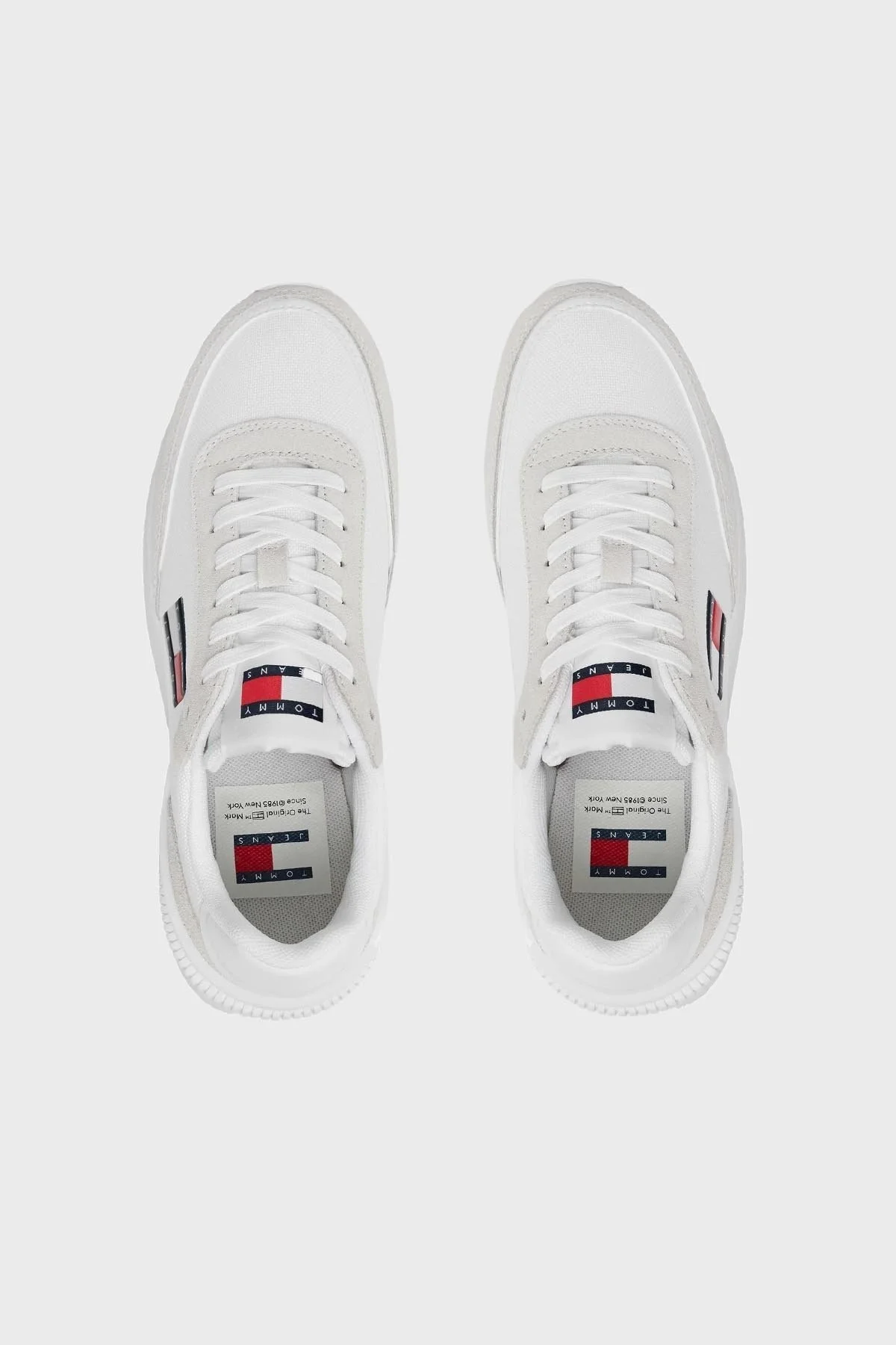 Tommy Hilfiger Logolu Sneaker Bayan Ayakkabı EN0EN02511 YBS BEYAZ - 5