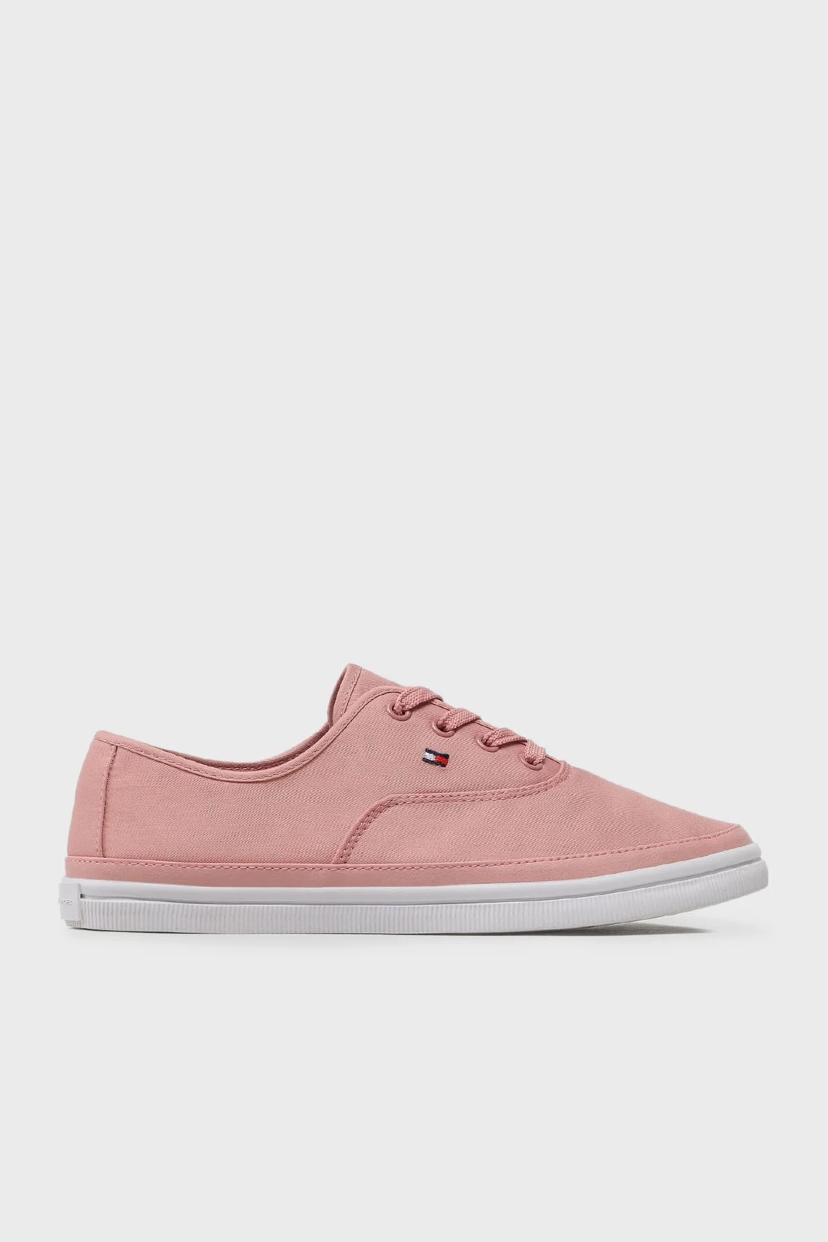 Tommy Hilfiger Logolu Sneaker Bayan Ayakkabı FW0FW06955 TQS PEMBE - 1