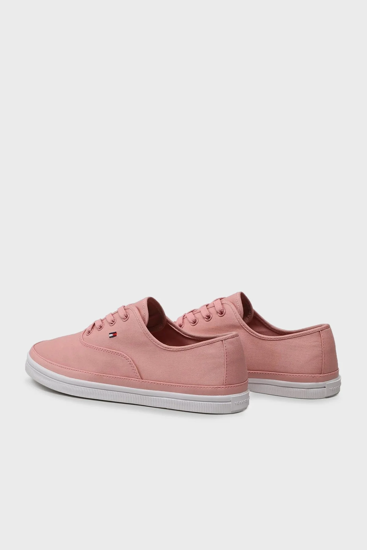 Tommy Hilfiger Logolu Sneaker Bayan Ayakkabı FW0FW06955 TQS PEMBE - 3