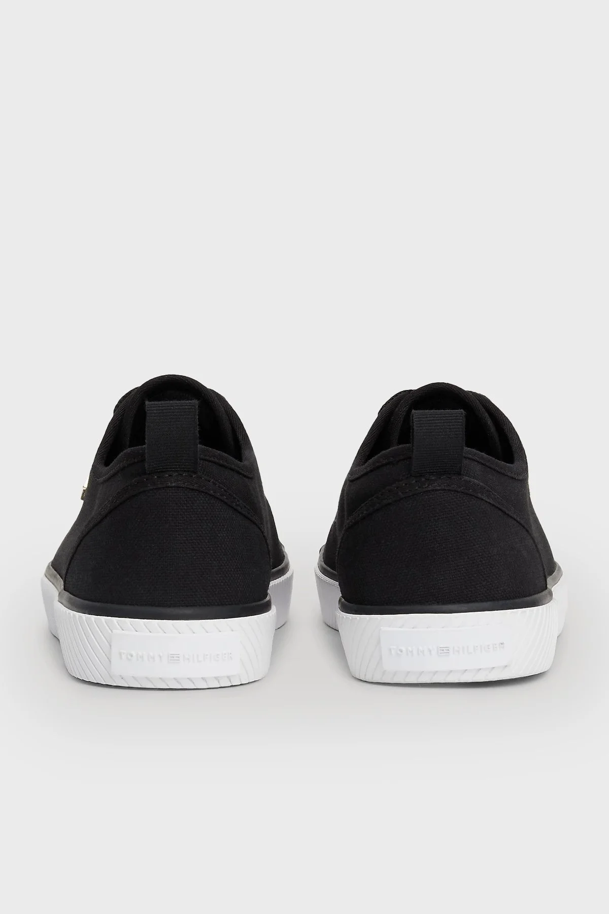 Tommy Hilfiger Logolu Sneaker Bayan Ayakkabı FW0FW08063 BDS SİYAH - 4